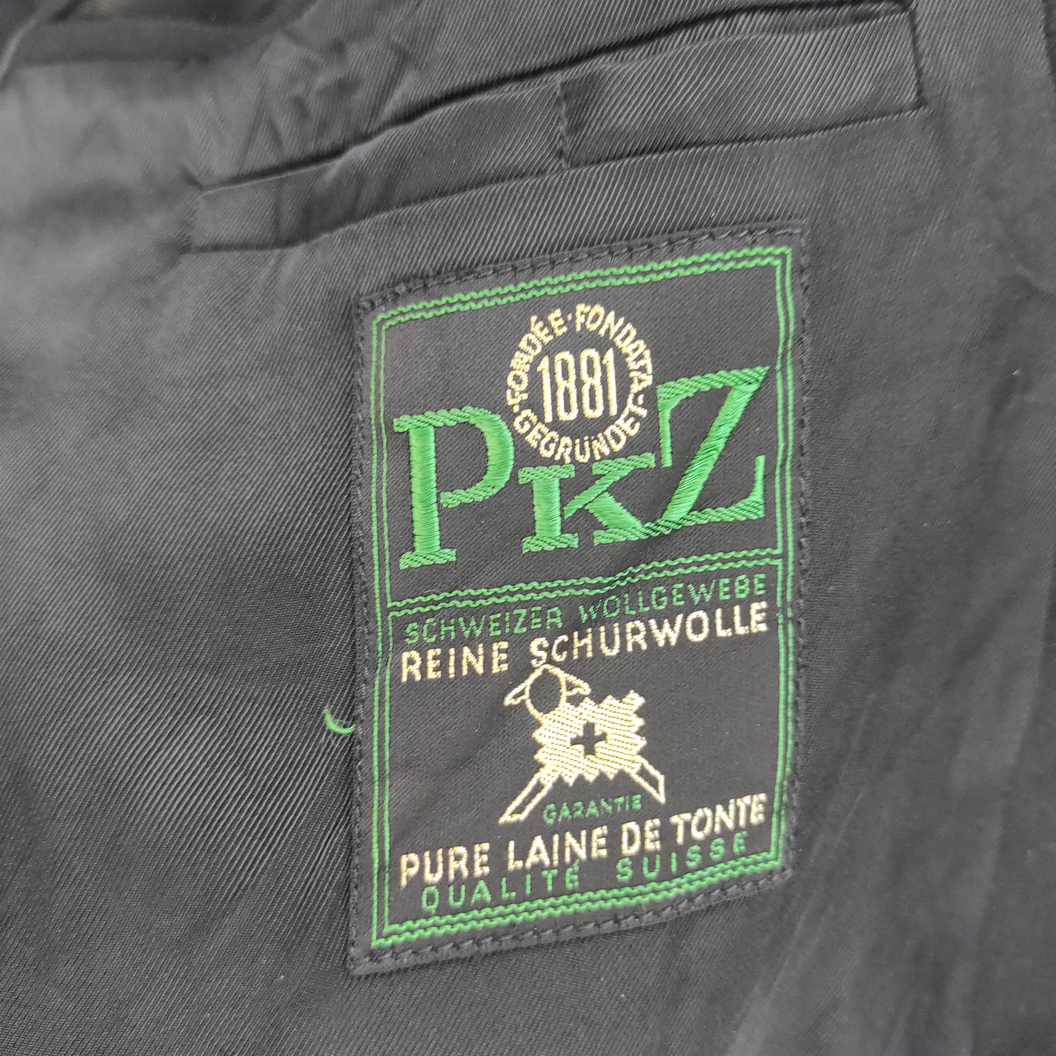 Other Double-Breasted Black Suit PkZ Blazer Size M Pants W28 L31 Size 40L - 6 Thumbnail