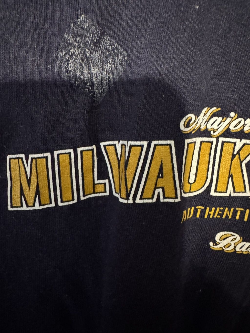 Majestic Milwaukee Brewers Majestic Kid's Size XL T-Shirt Blue Size US XL / EU 56 / 4 - 6 Thumbnail