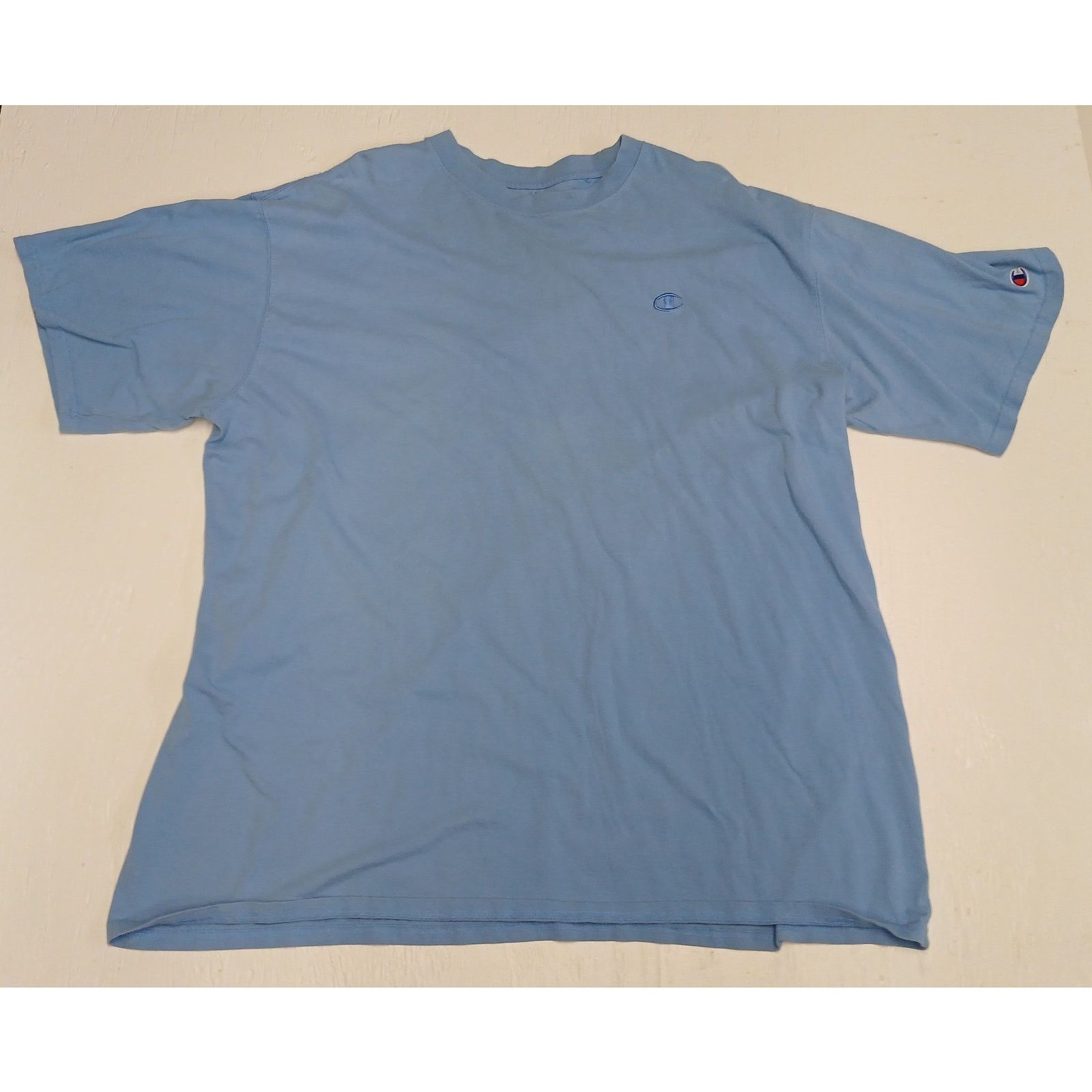 Champion Champion (2XLT) Blue Stretch Comfort Fit Relaxed T-shirt Size US XXL / EU 58 / 5 - 2 Thumbnail