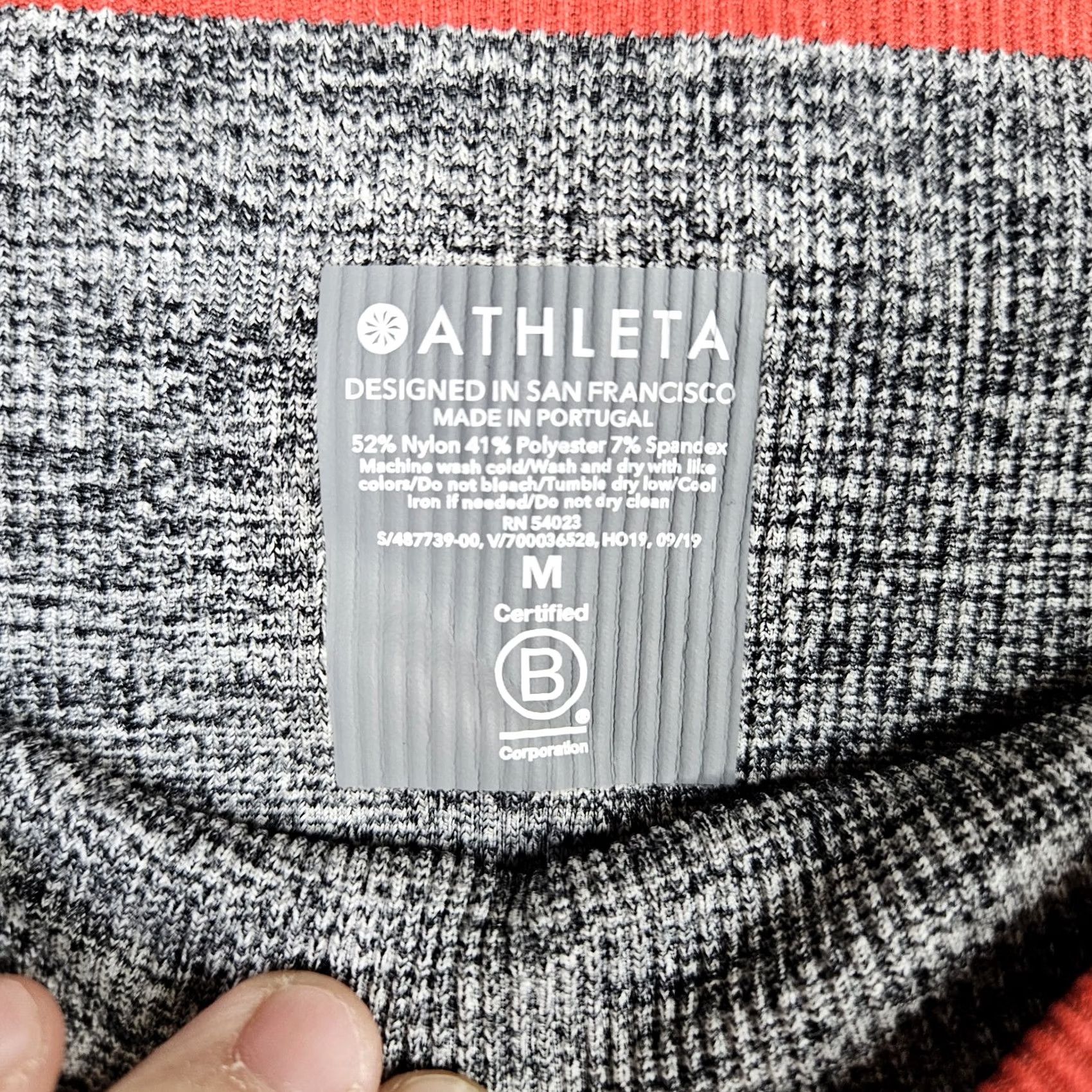 Athleta Athleta Womens Stretch Andes Nylon Woven Legging Sz M Gray Jegging Pants Size 32" / US 10 / IT 46 - 8 Thumbnail