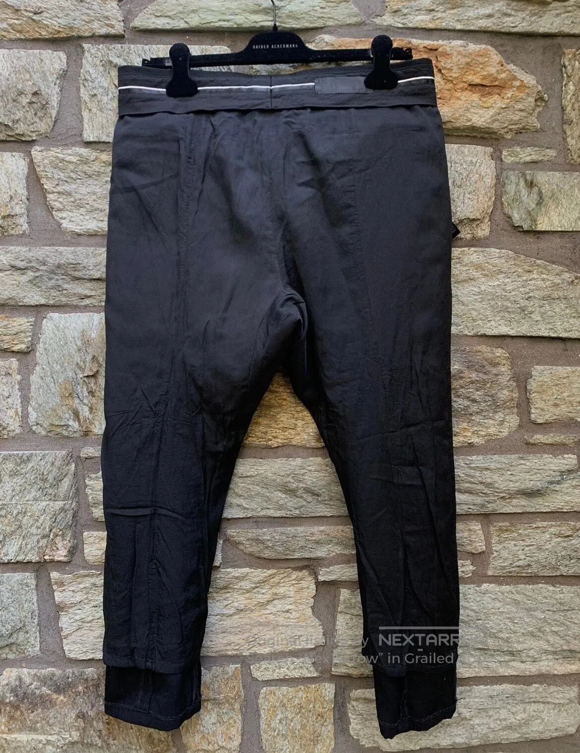 Haider Ackermann Haider Ackermann 14FW Curved Wool Trousers. Size US 32 / EU 48 - 7 Thumbnail