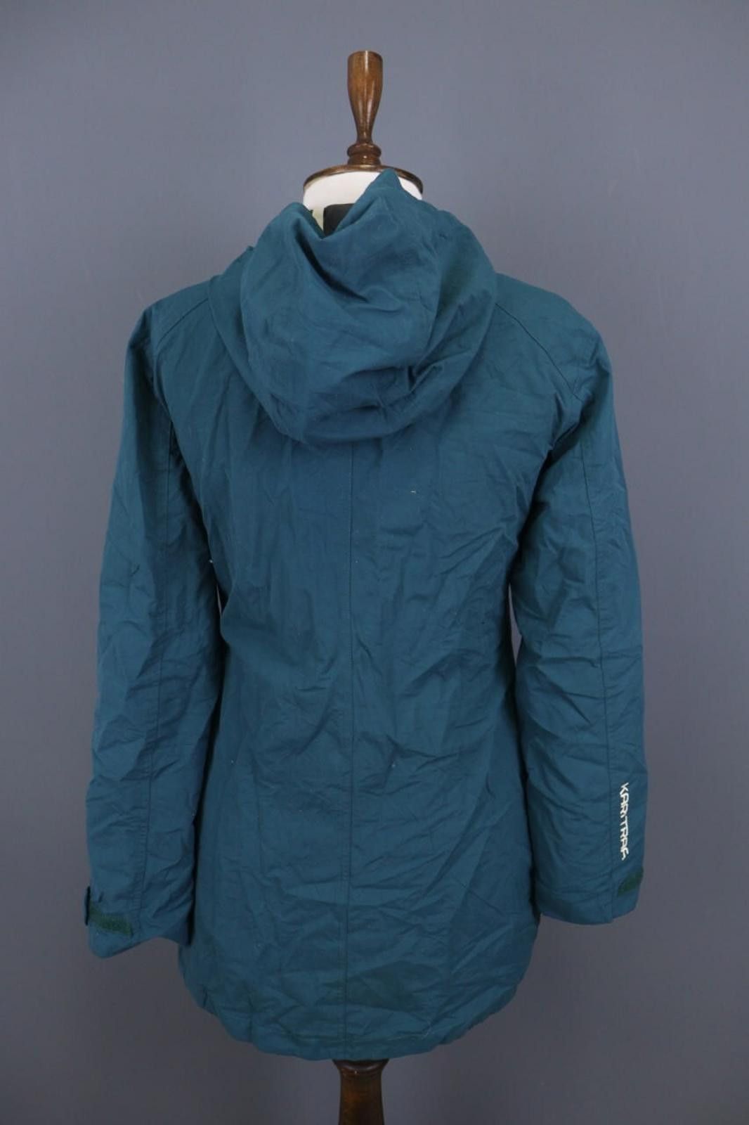 Designer Kari Traa Blue Cargo Multipockets Hooded Parka Jacket Size S Size S / US 4 / IT 40 - 11 Thumbnail