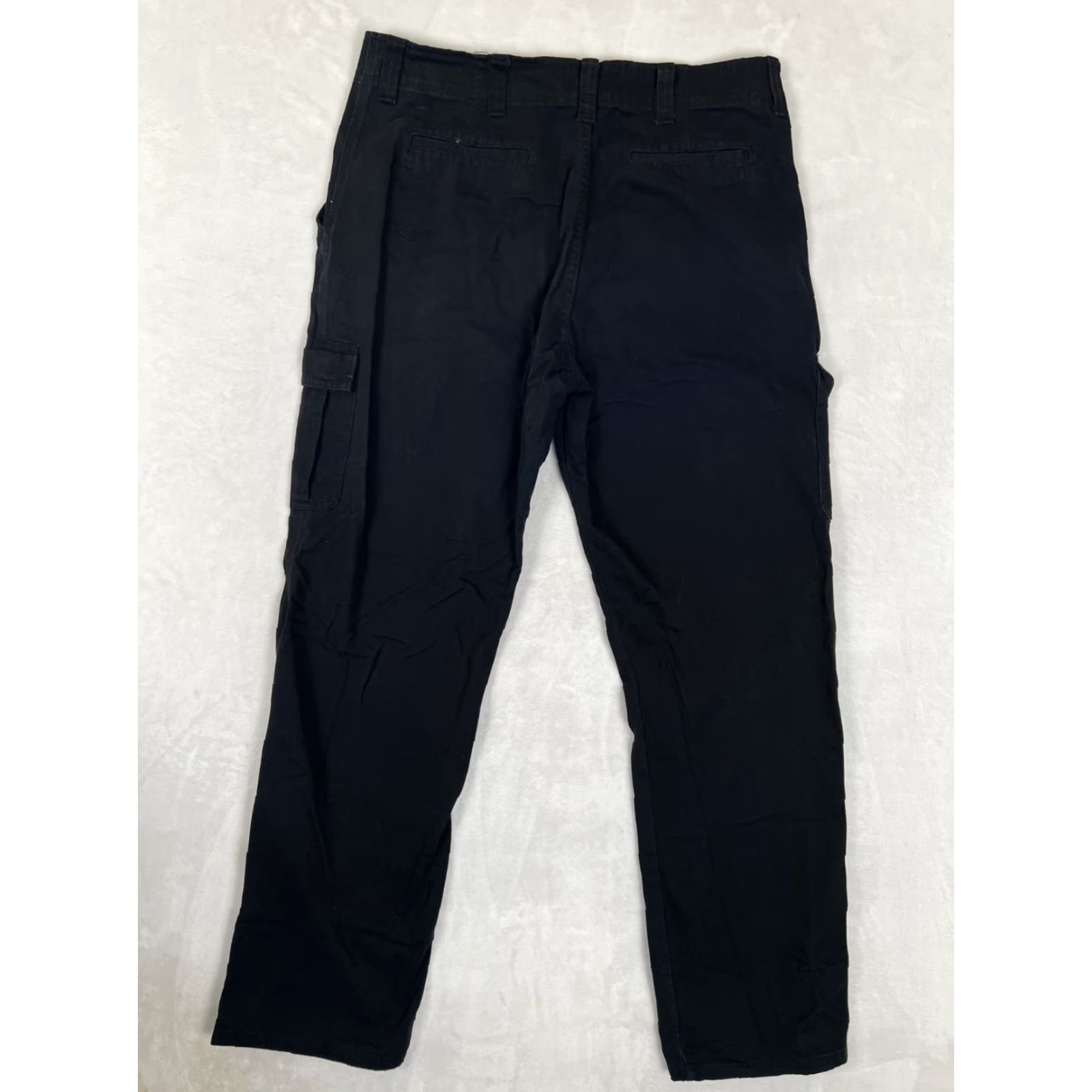 Wrangler Wrangler Cargo Pants Mens 38 Relaxed Fit Straight Leg Beige Cotton Spandex Canvas Pockets Vintage No Size US 38 / EU 54 - 7 Thumbnail