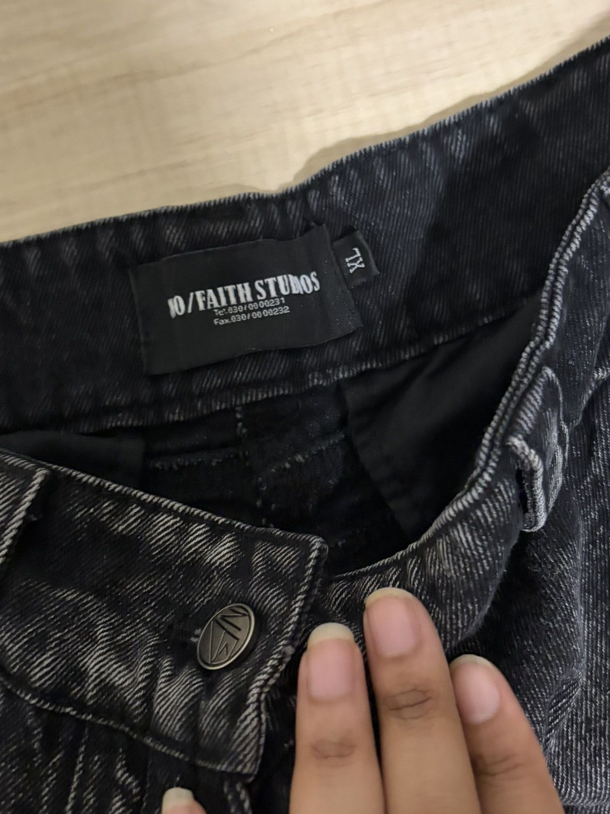 No Faith Studios Heavy Wave Denim Size US 36 / EU 52 - 4 Thumbnail
