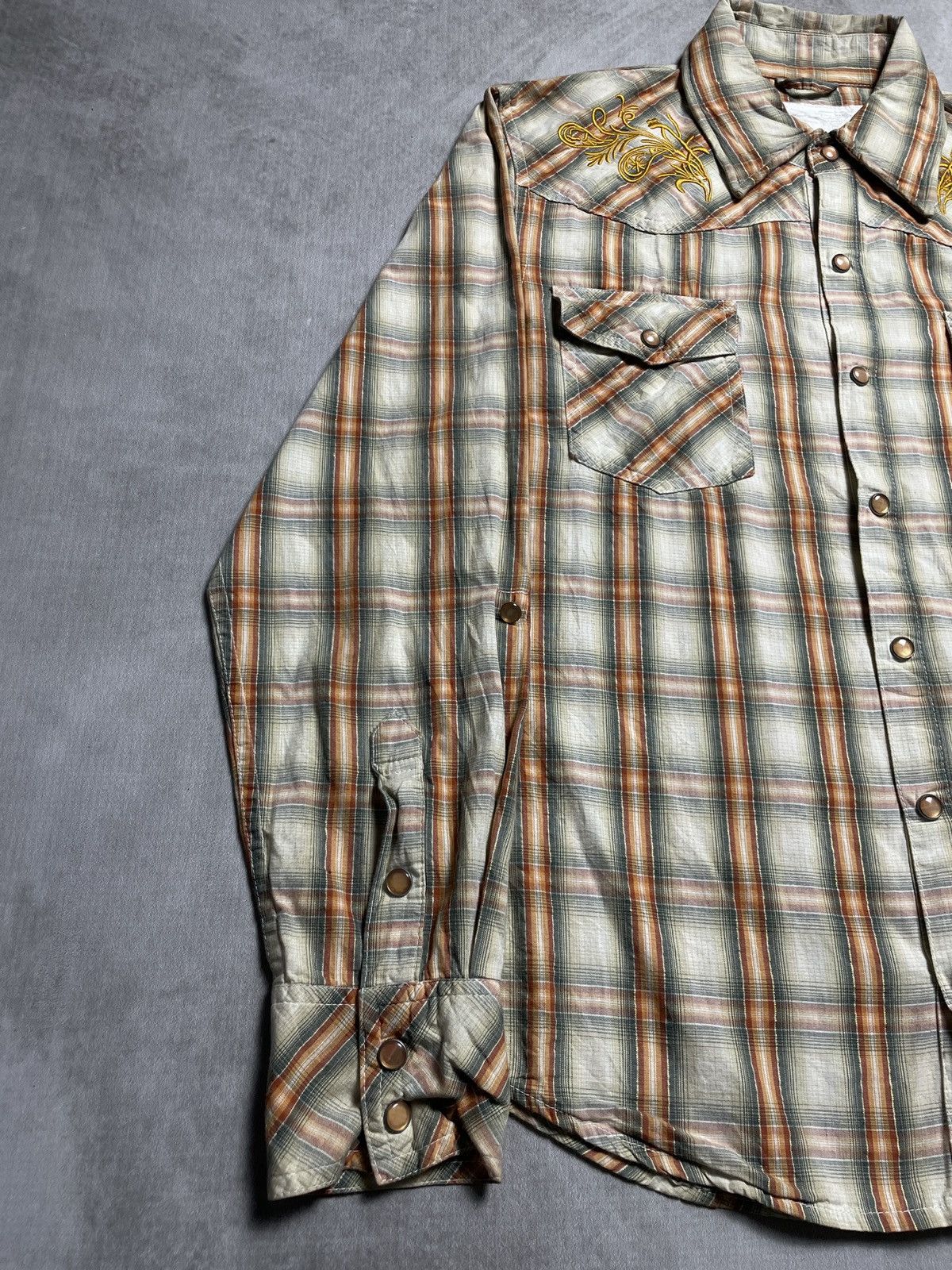 Tornado Mart 2000’s Agate Label - Western Tribal Button Shirt Size US M / EU 48-50 / 2 - 10 Thumbnail