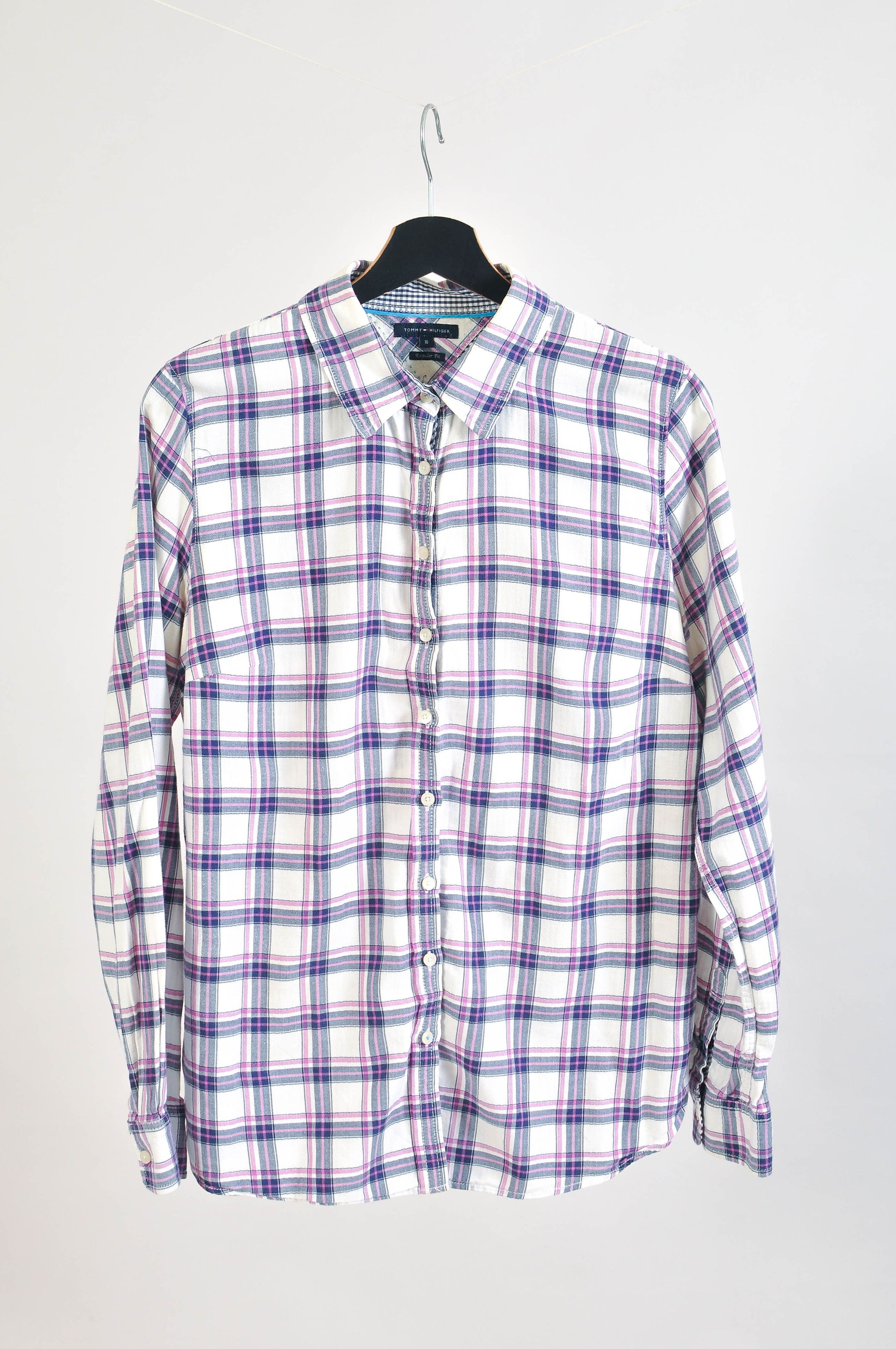 Tommy Hilfiger Vintage 00s checkered Tommy Hilfiger shirt Size S / US 4 / IT 40 - 1 Thumbnail