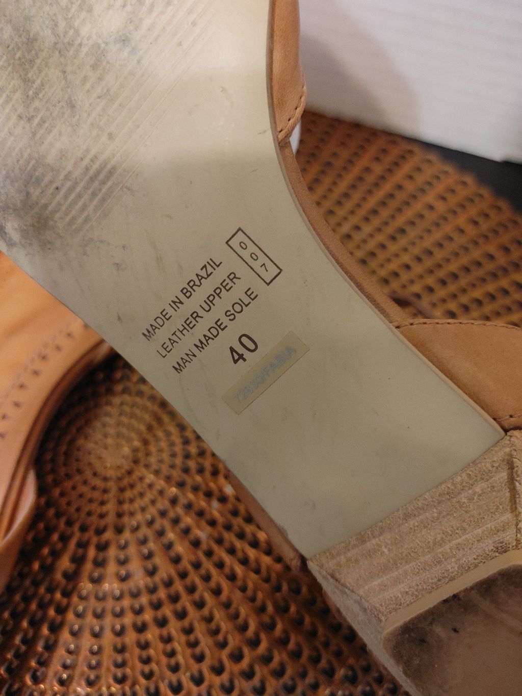 Bronx and Banco Bronx leather sandals size 40 Size US 9 / IT 39 - 5 Thumbnail