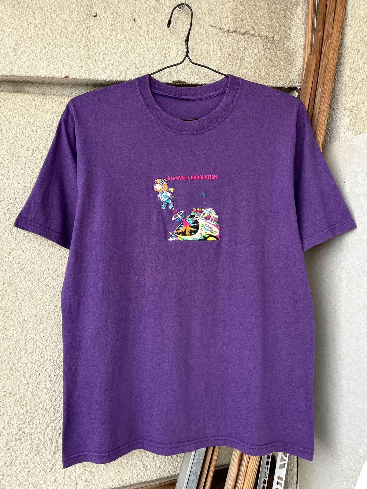 Band Tees Collection 26 Glasgow Kanye Graduation Embroidered T-Shirt Size US L / EU 52-54 / 3 - 11 Thumbnail