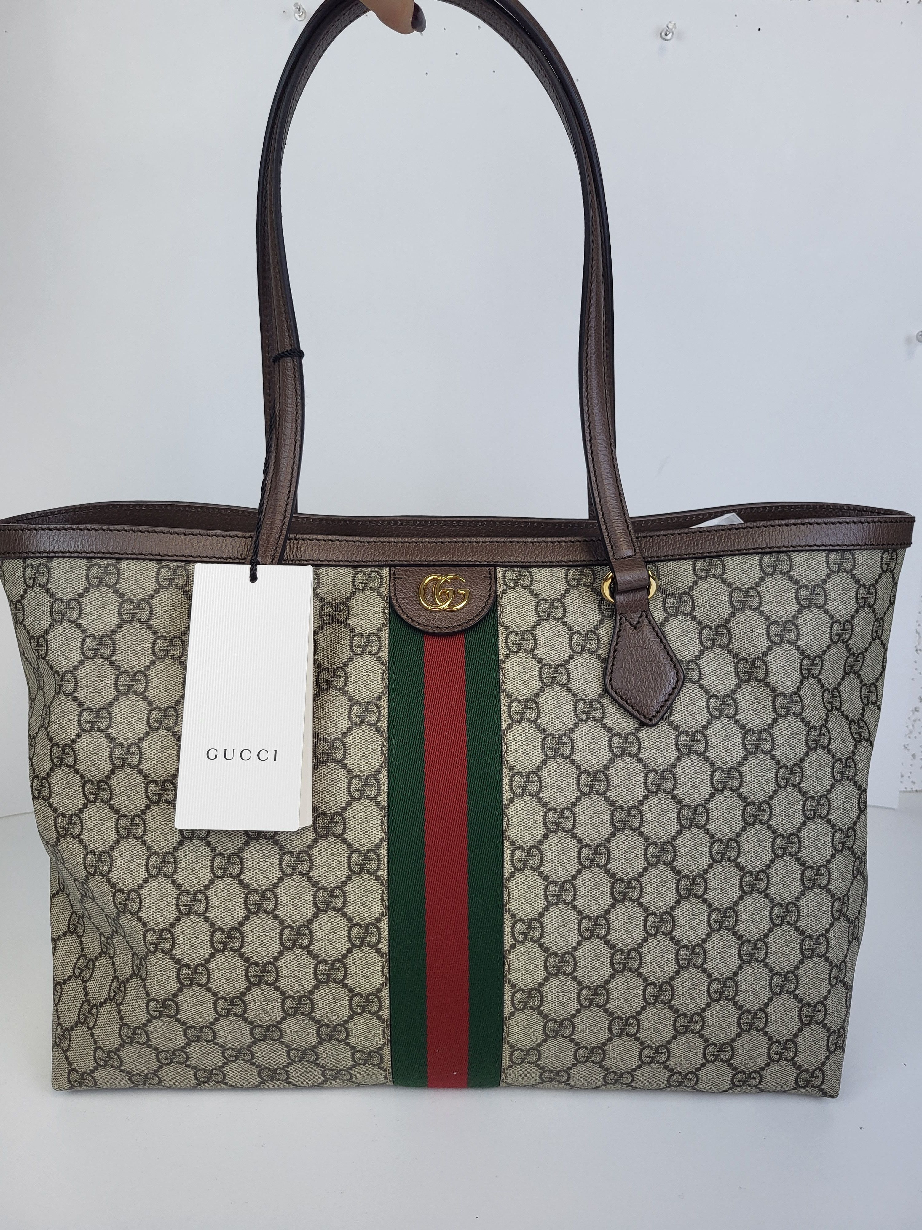 Gucci Gucci Ophidia Medium Tote Bag Monogram Canvas Size ONE SIZE - 1 Thumbnail
