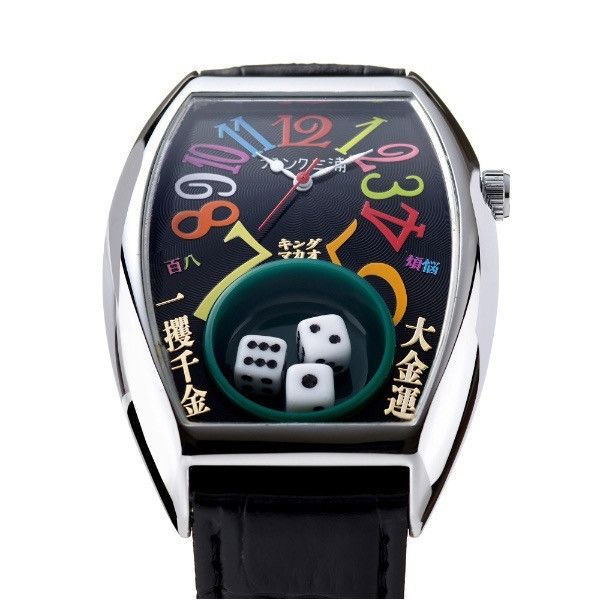 Japanese Brand Frank Miura Life’s a Gamble Watch King Macau Dice Rainbow Size ONE SIZE - 4 Thumbnail