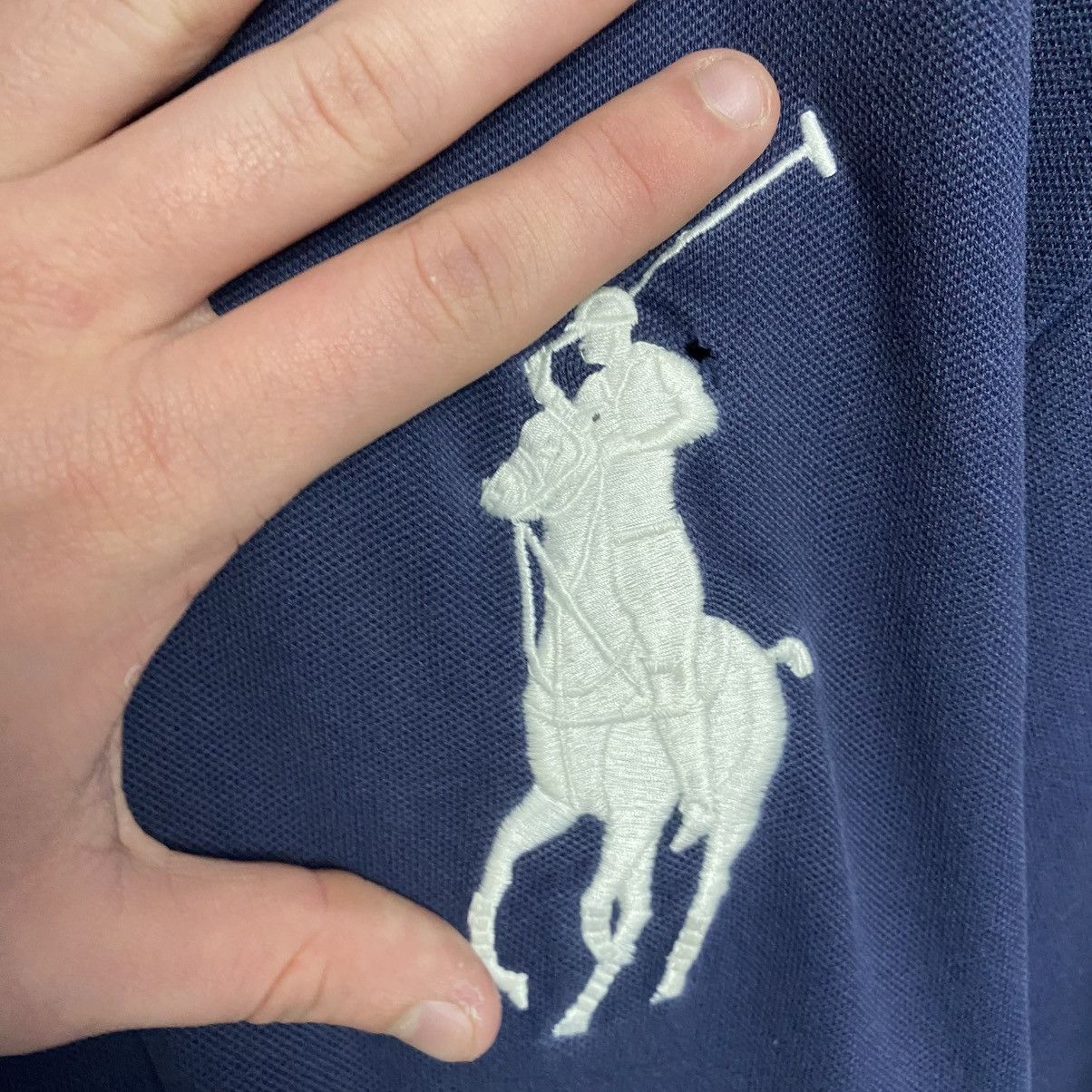 Polo Ralph Lauren Vintage Polo Ralph Lauren Big Pony Golf y2k opium polo Size US XXL / EU 58 / 5 - 3 Thumbnail
