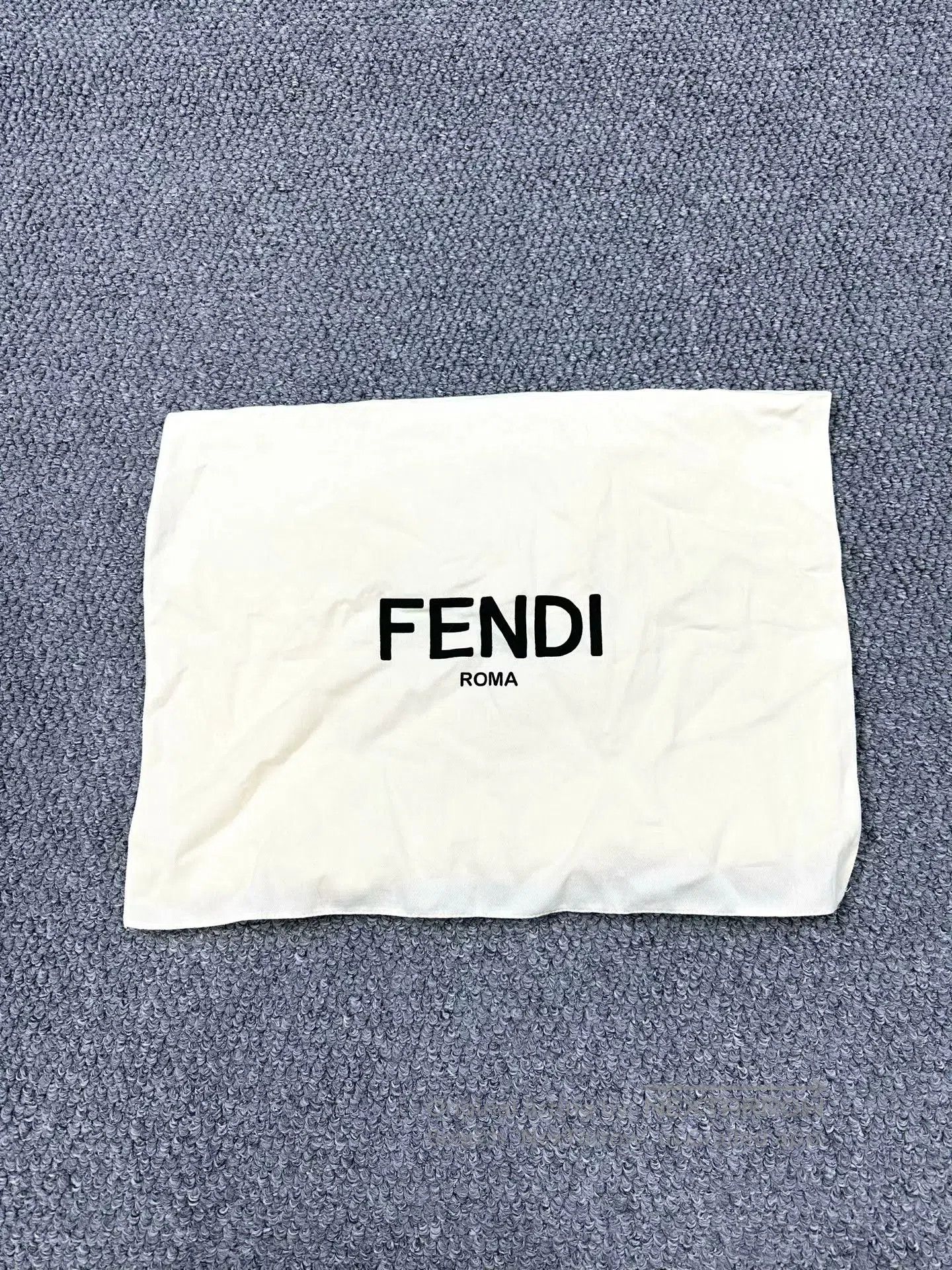 Fendi FENDI Black and white double-sided logo fringe wool scarf| Size ONE SIZE - 5 Thumbnail