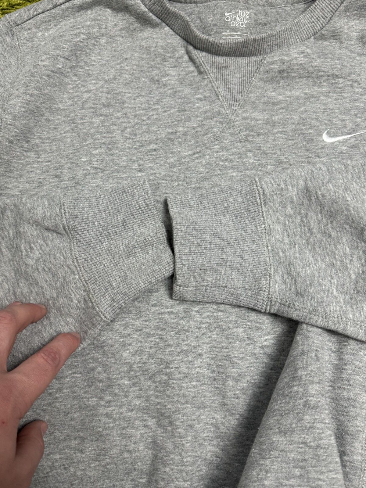 Nike × Vintage Nike vintage crewneck sweatshirt small logo swoosh Size US M / EU 48-50 / 2 - 6 Thumbnail