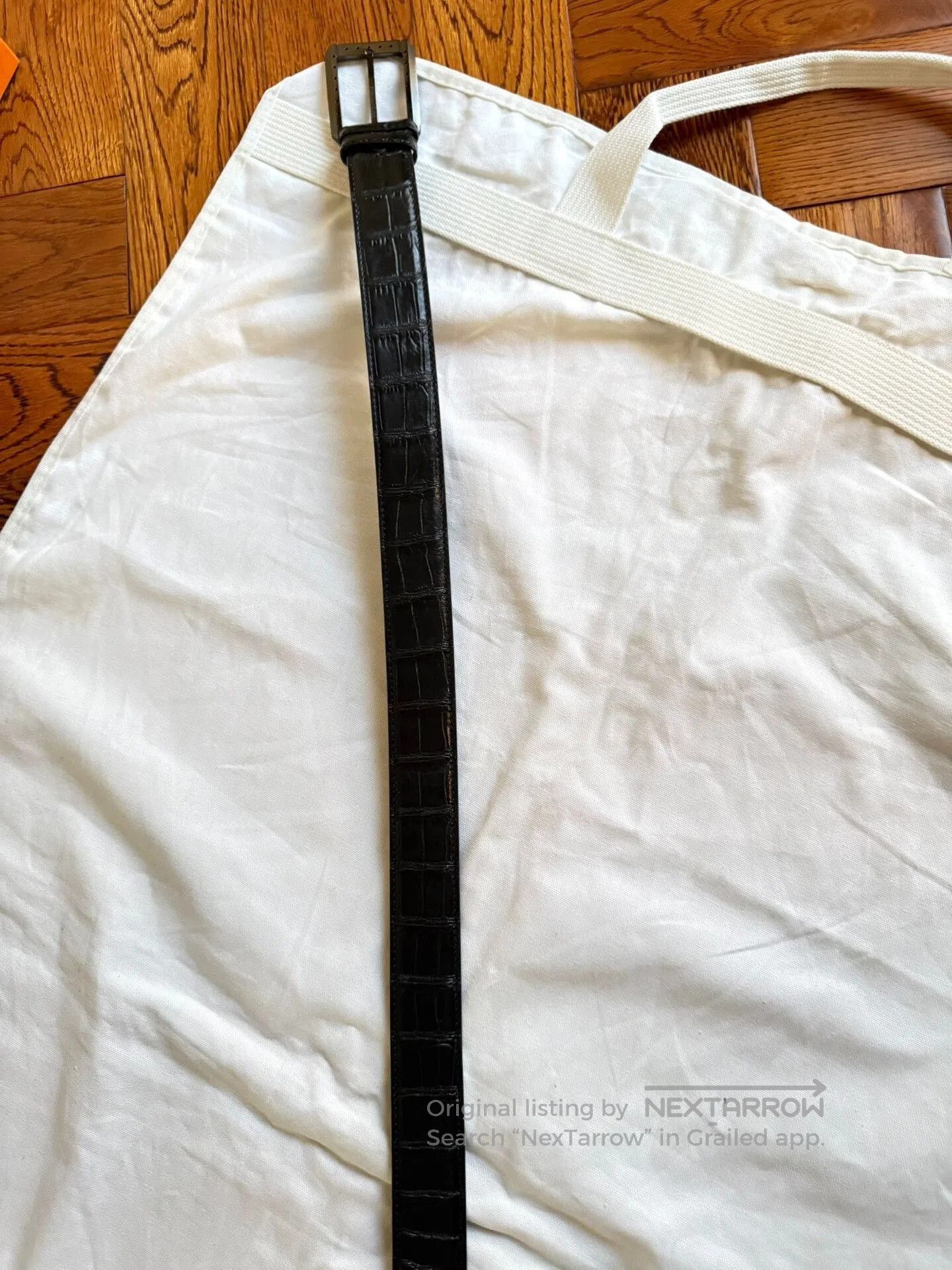 Stefano Ricci Stefano Ricci Black Crocodile Belt. Size ONE SIZE - 1 Thumbnail