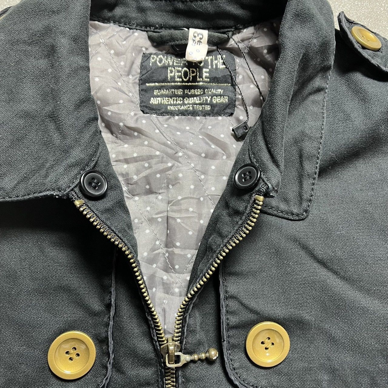 Japanese Brand × Le Grande Bleu (L.G.B.) Power To The People Japanese Brand Multi Pocket Jacket Size US M / EU 48-50 / 2 - 9 Thumbnail