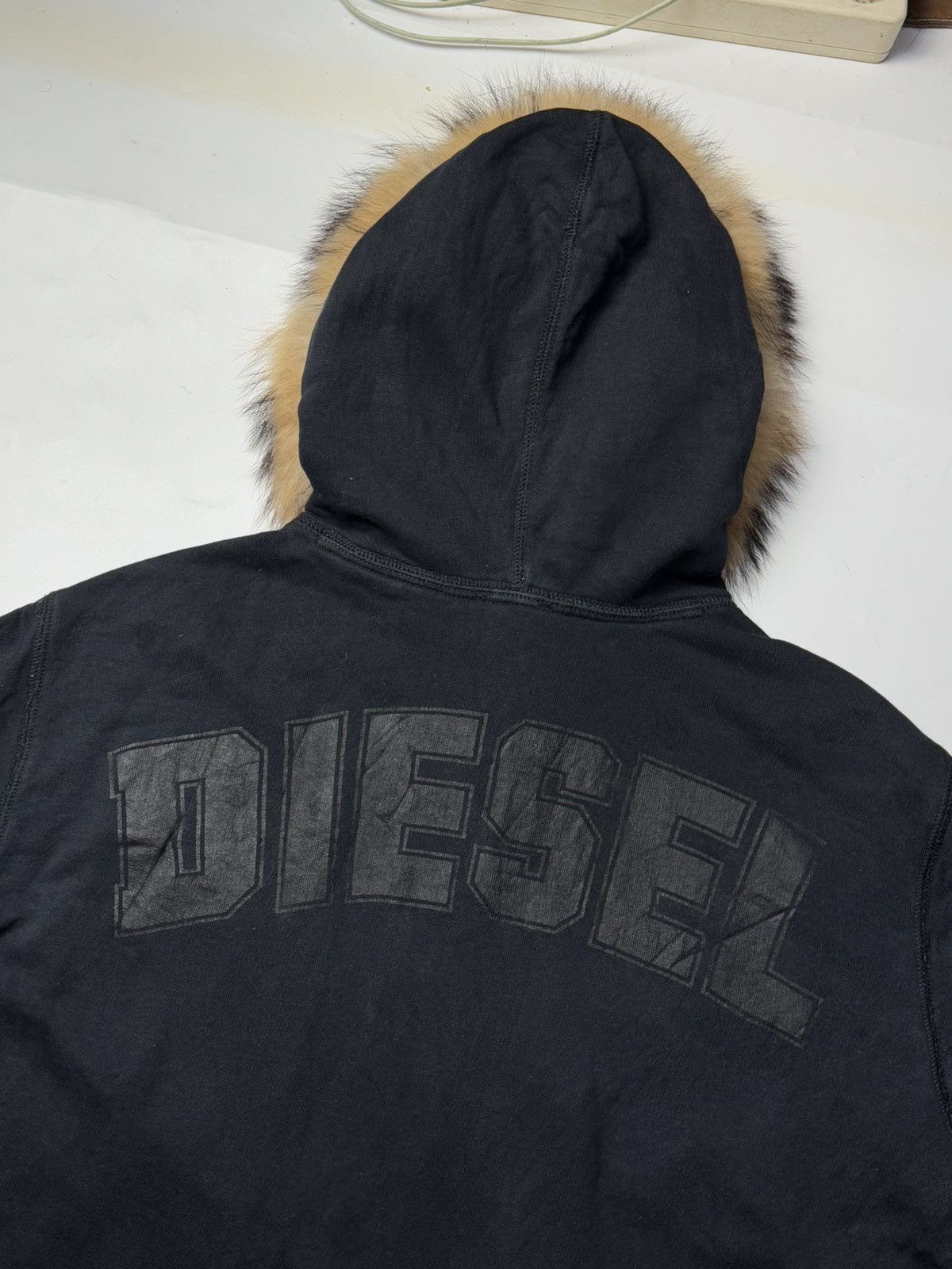 Diesel FUR HOODIE DIESEL ARCHIVE JAPANESE LGB STYLE Size US XL / EU 56 / 4 - 4 Thumbnail