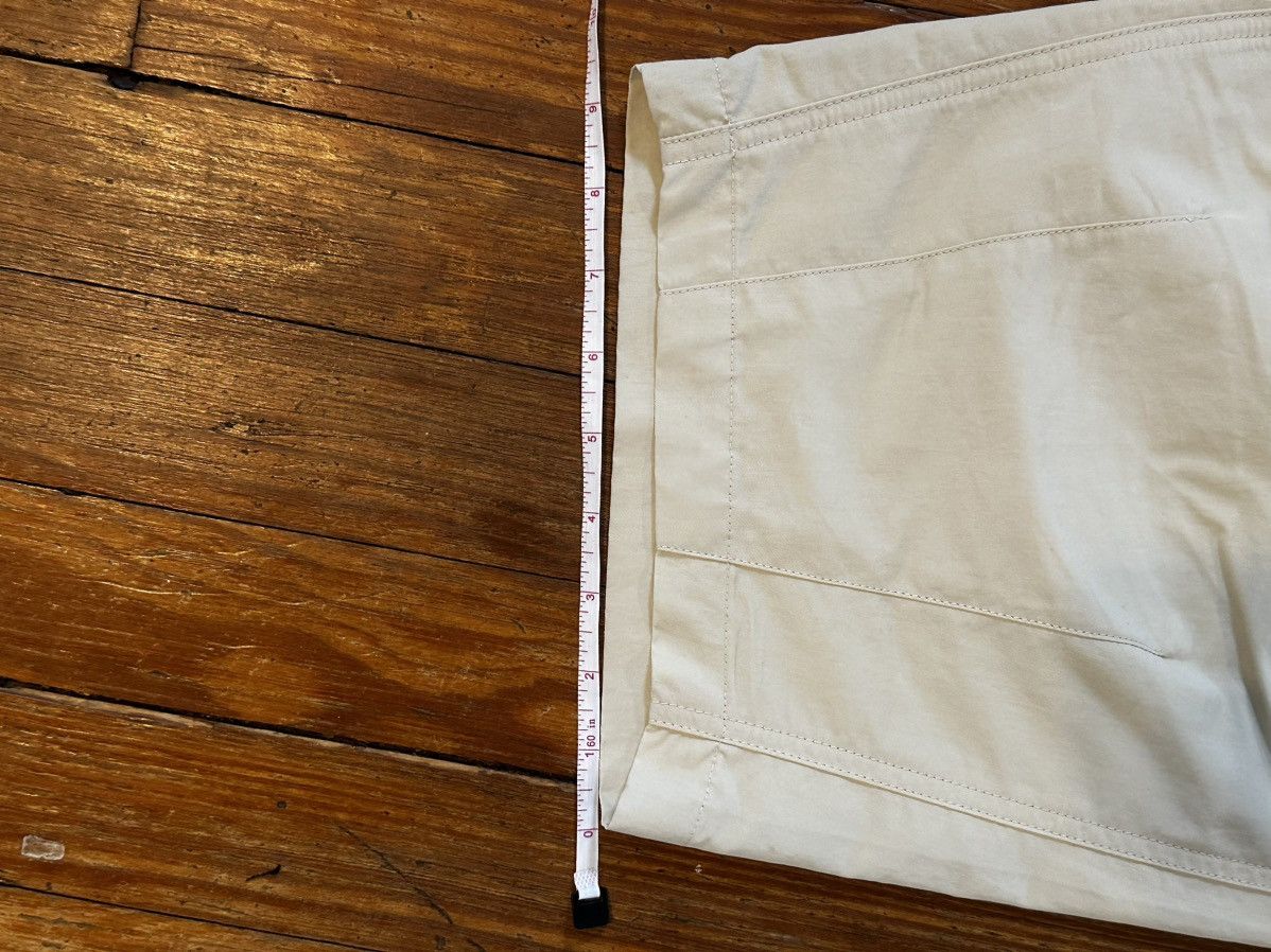 Uniform Bridge UNIFORM BRIDGE White Wide-Leg Trousers Size: 34 (tagged) Size US 30 / EU 46 - 7 Thumbnail