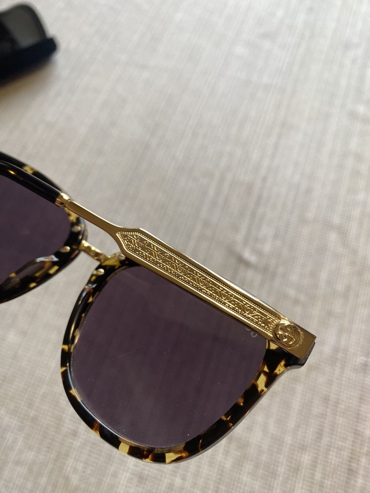 Gucci Gucci women's Sunglasses Model GG0073S 002 Havana Size ONE SIZE - 9 Thumbnail