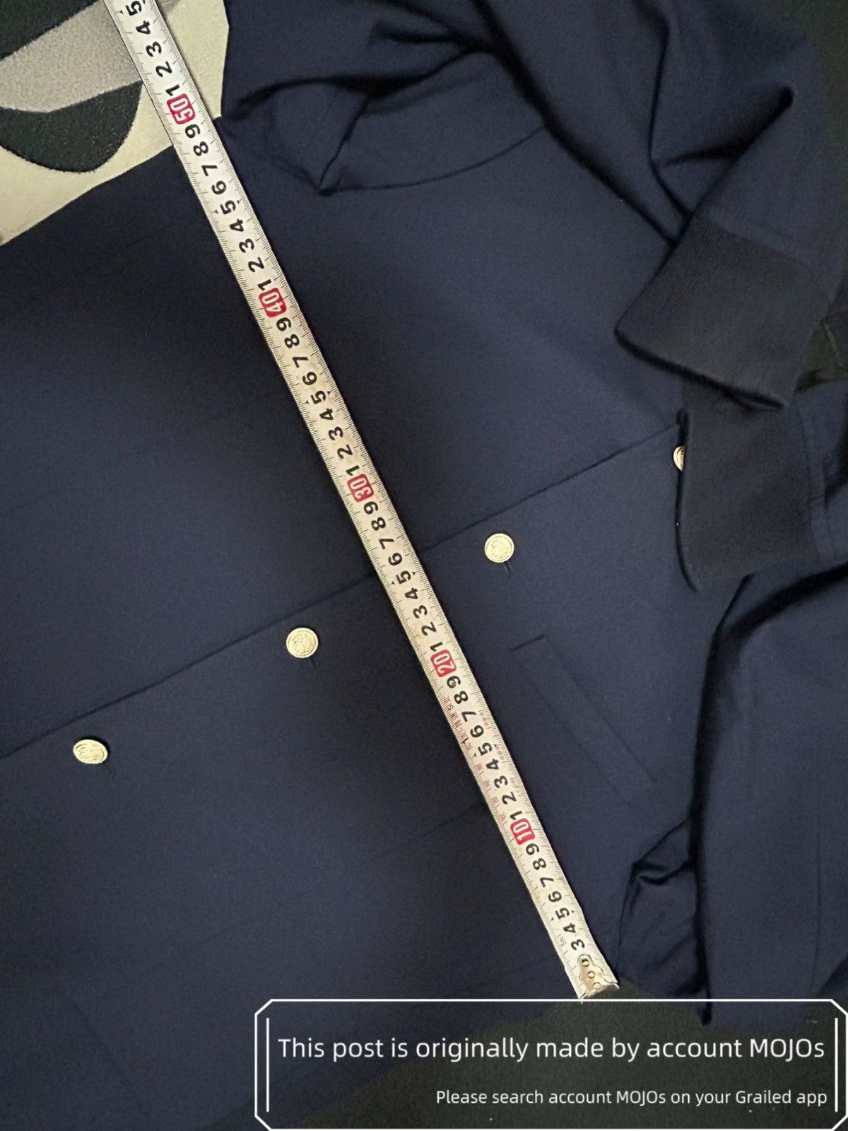 Dior Sz 46 Dior Navy Blue Wool Jacket mojos111552826 Size US S / EU 44-46 / 1 - 4 Thumbnail
