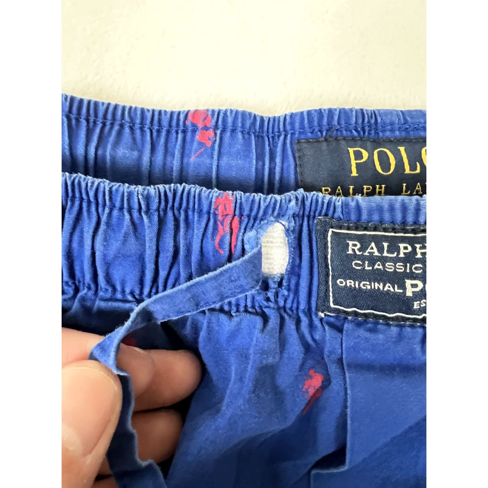 Polo Ralph Lauren Polo Ralph Lauren Sleep Pants Mens L Blue Pony Logo Lounge Size US L / EU 52-54 / 3 - 4 Thumbnail