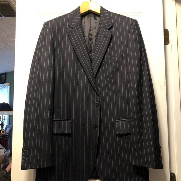 Gieves & Hawkes gieves & hawkes men's wool sport coat jacket blazer size:40L Size 40L - 1 Thumbnail