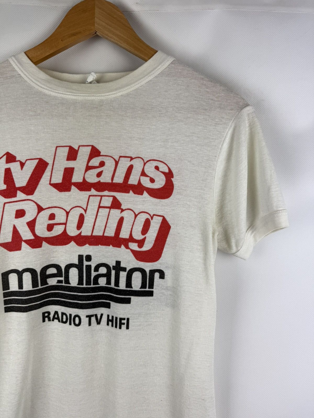 Other Vintage 80s TV Hans Reding Graphic Print Promo T Shirt Size US M / EU 48-50 / 2 - 6 Thumbnail