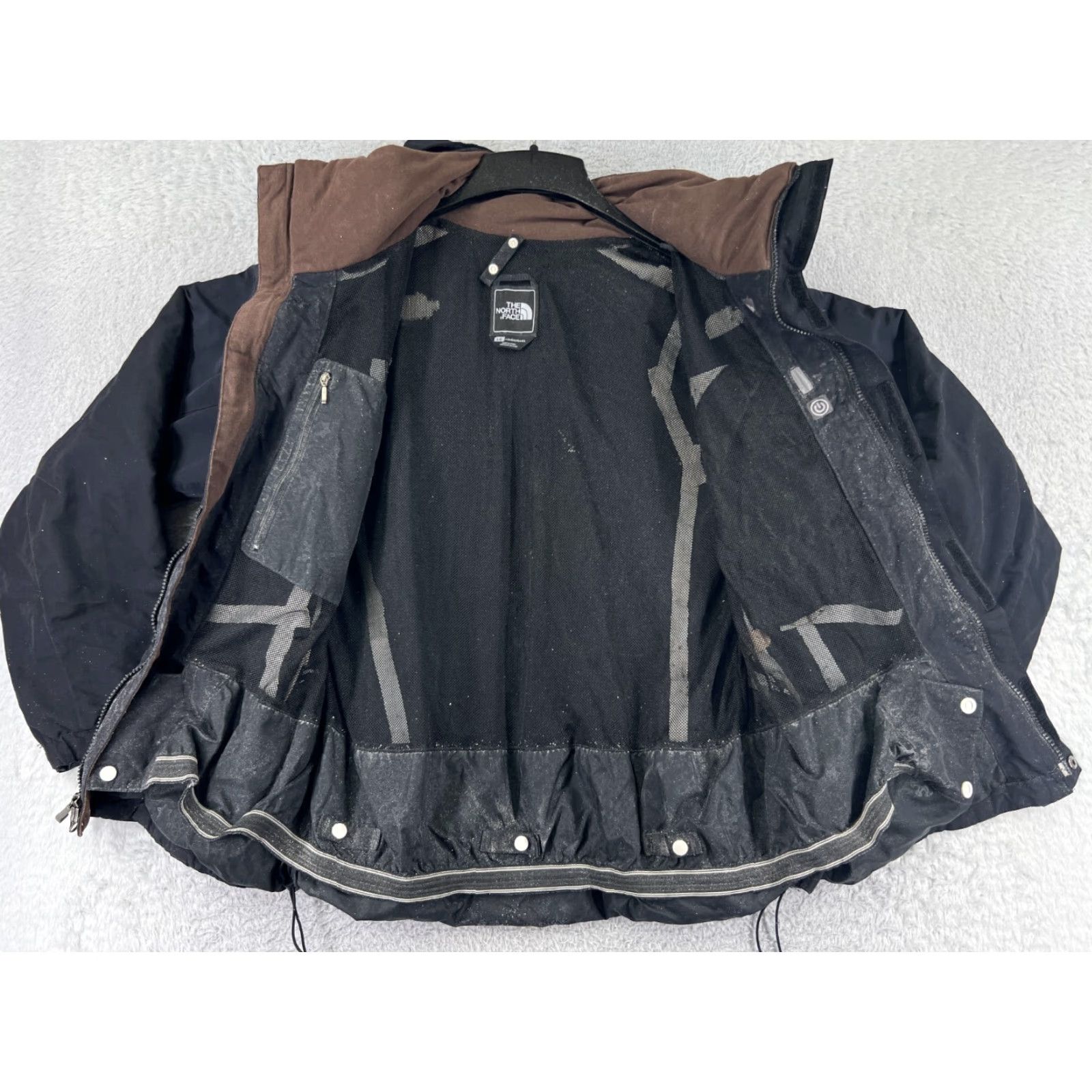 The North Face The North Face Jacket Womens Large Black Windbreaker HyVent Rain Nylon Size L / US 10 / IT 46 - 3 Thumbnail