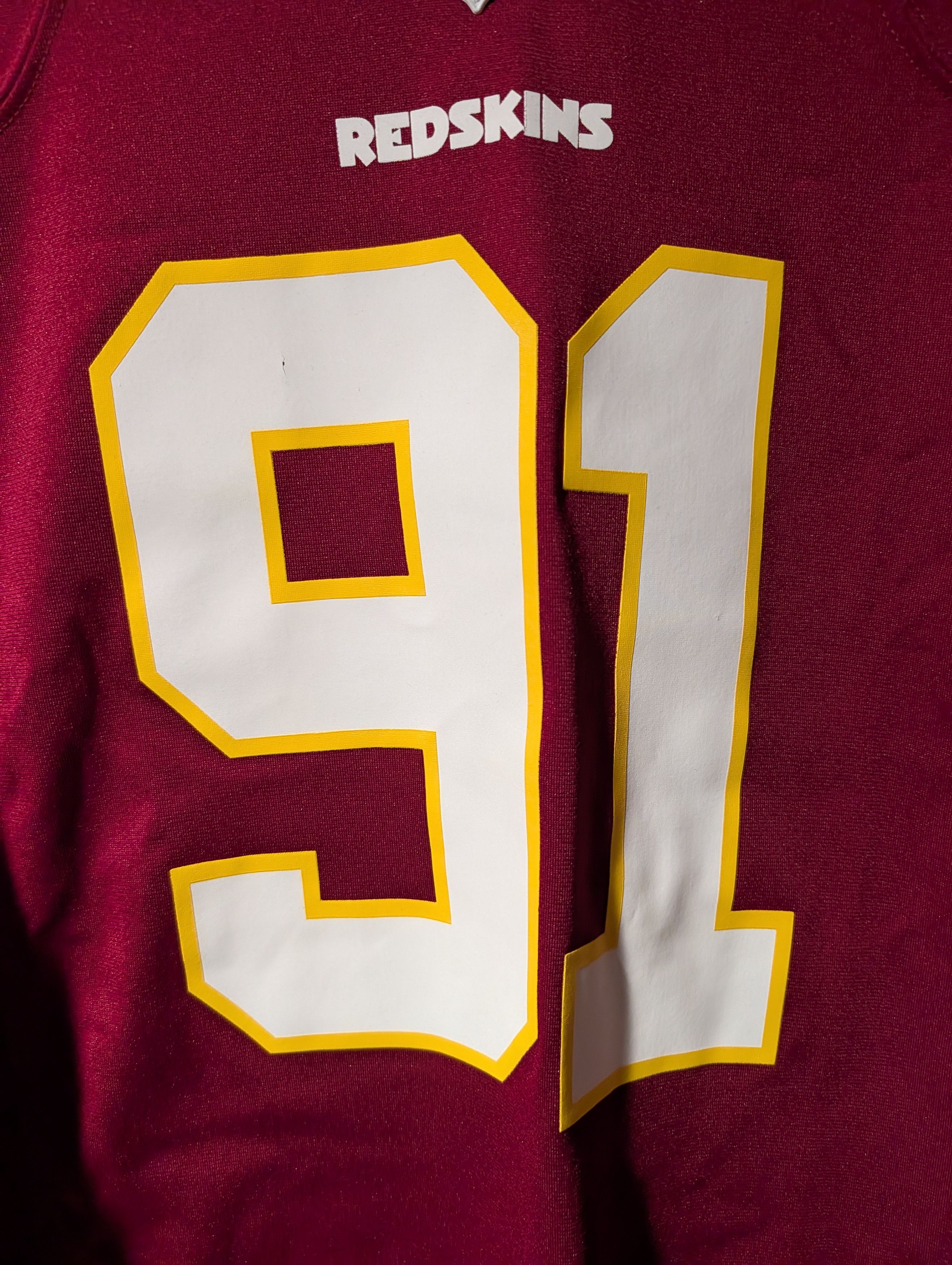 NFL Nike On Field Washington Redskins Ryan Kerrigan #91 Jersey Size US M / EU 48-50 / 2 - 2 Thumbnail