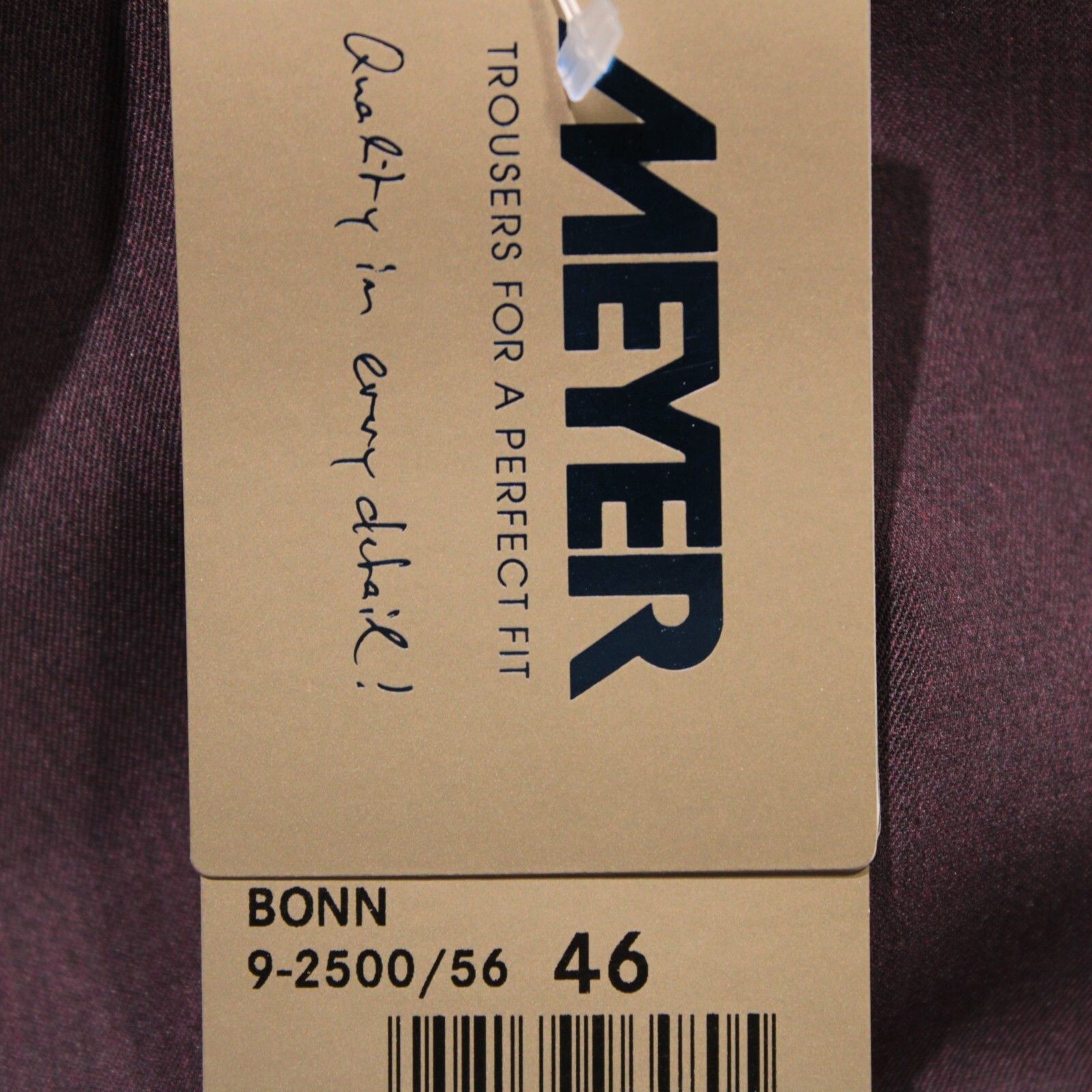 Other Meyer New with tags Dress Pants Size 30 US In Purple Size US 30 / EU 46 - 4 Thumbnail