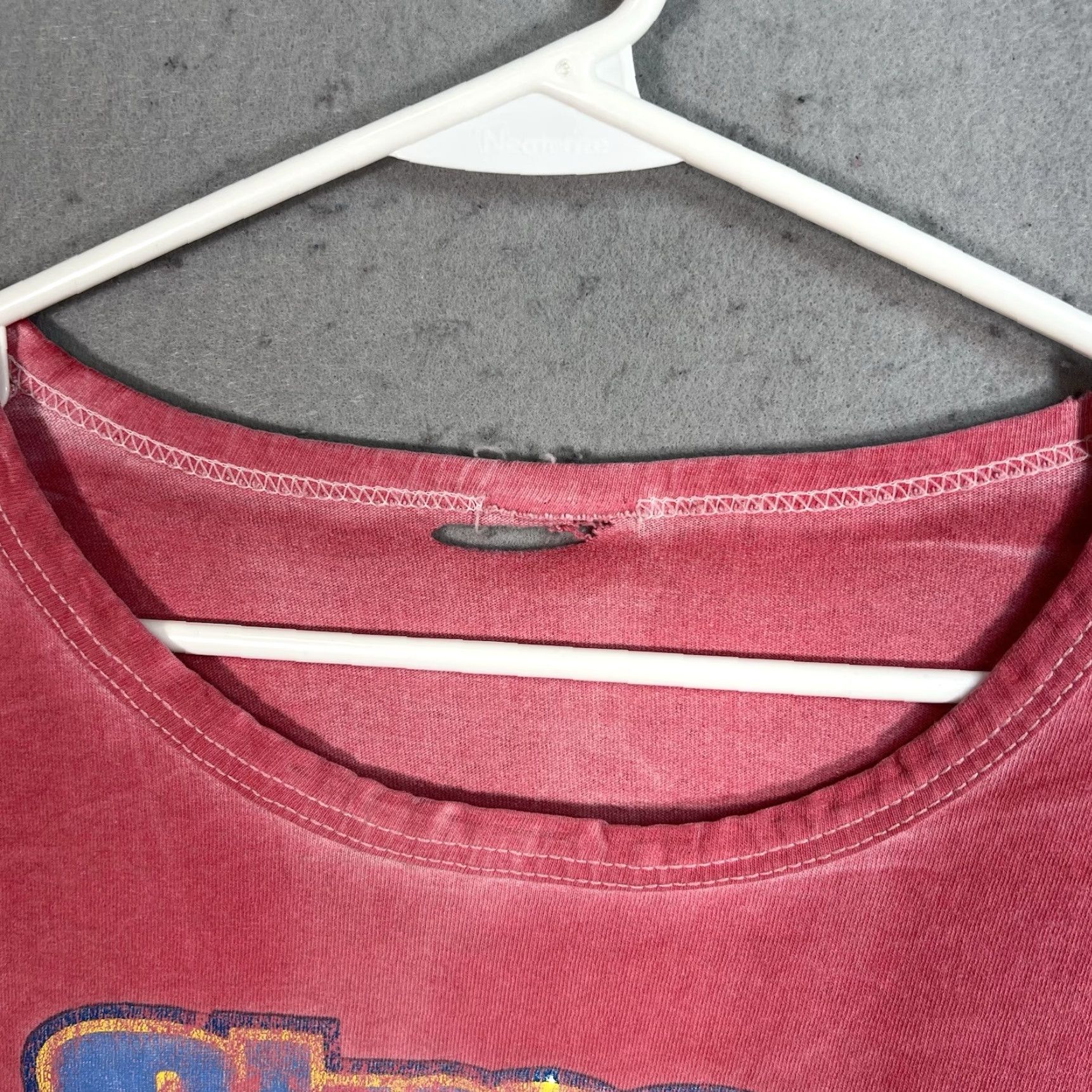 Vintage VINTAGE Looney Tunes Tweety Silvester Tan Get Happy T Shirt Womens 2XL Red 90s/1990s Shirt Girls Womens 2XL Size XXL / US 16-18 / IT 52-54 - 5 Thumbnail
