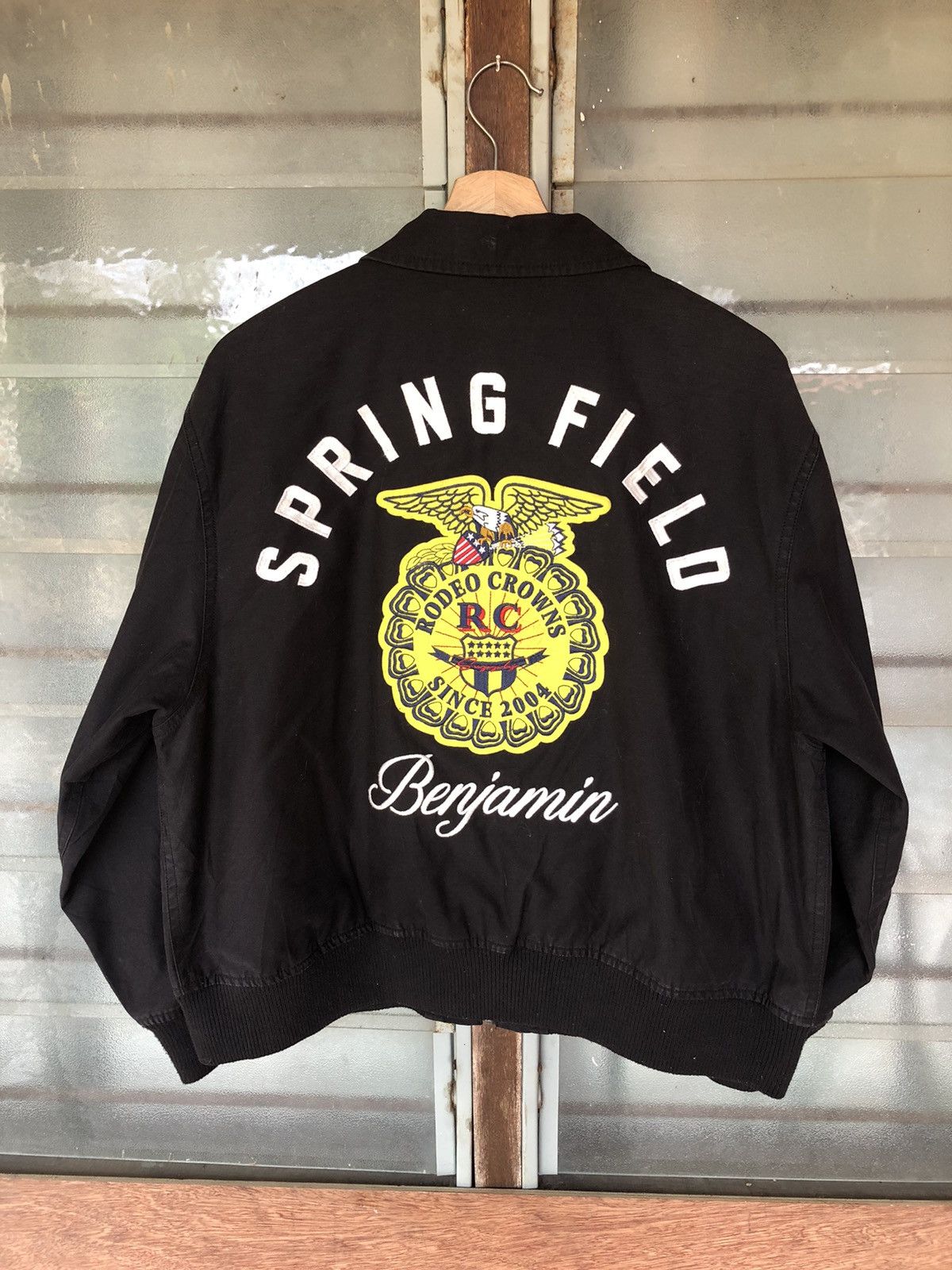 Japanese Brand Vintage Rodeo Crowns Bomber Jacket Size US L / EU 52-54 / 3 - 1 Thumbnail