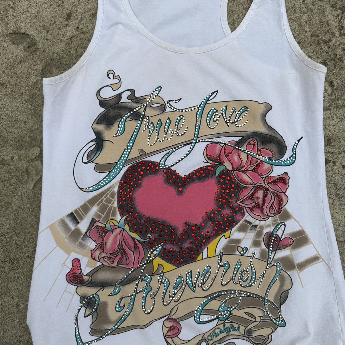 If Six Was Nine × Japanese Brand Vintage Punky Fish Tank Top Sleeveless Grunge Hype Size XL / US 12-14 / IT 48-50 - 6 Thumbnail