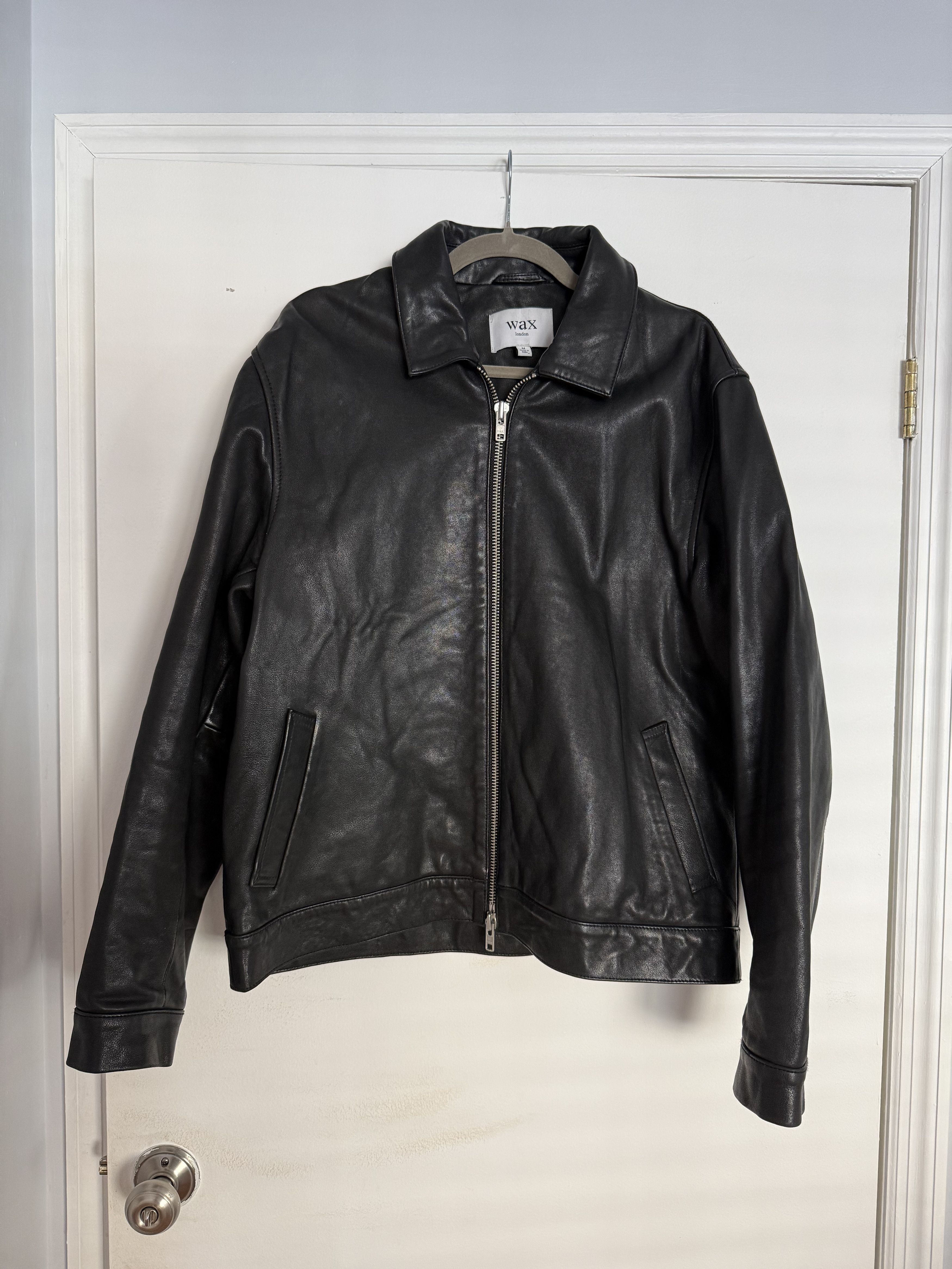 Wax London Leather Jacket, Wax London Size US M / EU 48-50 / 2 - 1 Thumbnail