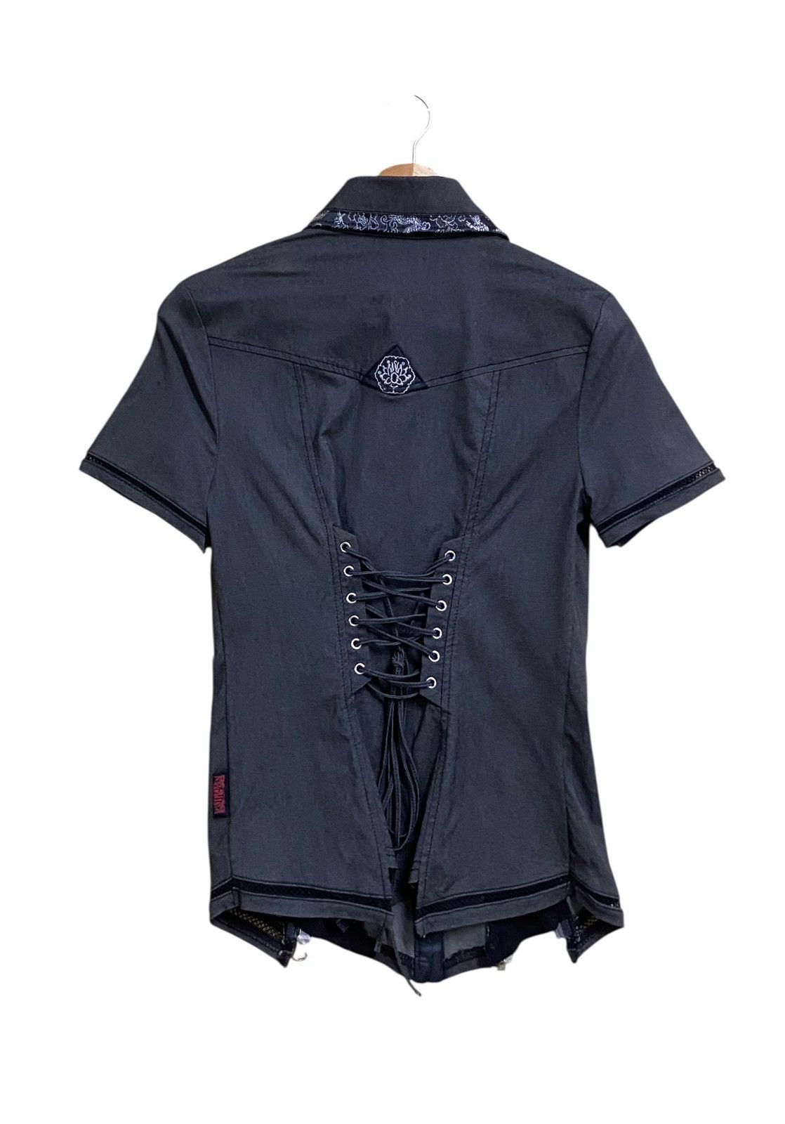Vintage Vintage Japanese Brand Ozzohesta Bondage Shirt 1990s Size US M / EU 48-50 / 2 - 2 Thumbnail