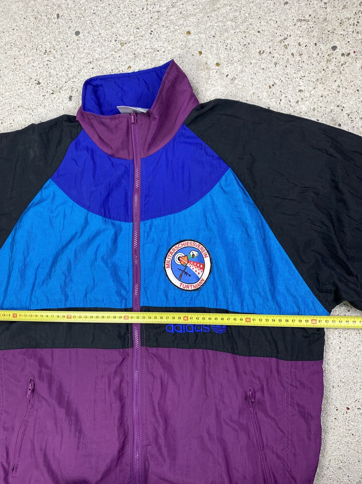 Adidas Adidas vintage track jacket windbreaker retro 90s oversized Size US XL / EU 56 / 4 - 16 Thumbnail