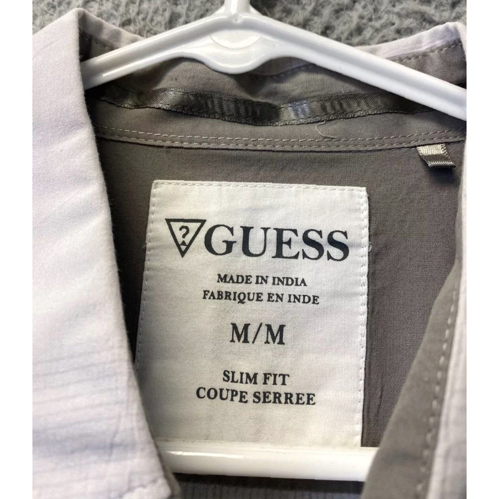 Gap GAP Button-Up Shirt Mens M Long Sleeve Plaid Gray Casual 110-50 Mens Size US M / EU 48-50 / 2 - 3 Thumbnail