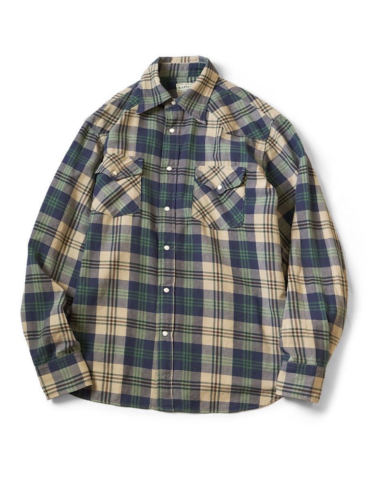 Kapital Kapital Western Snap Button Flannel Size US XL / EU 56 / 4 - 1 Thumbnail
