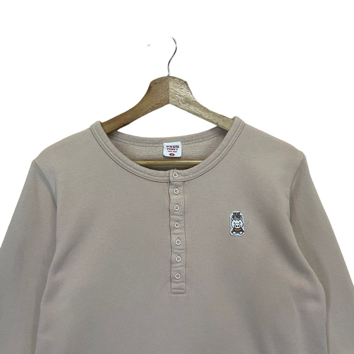 Japanese Brand Drug Store Small Logo Crewneck Sweatshirt Size US M / EU 48-50 / 2 - 4 Thumbnail