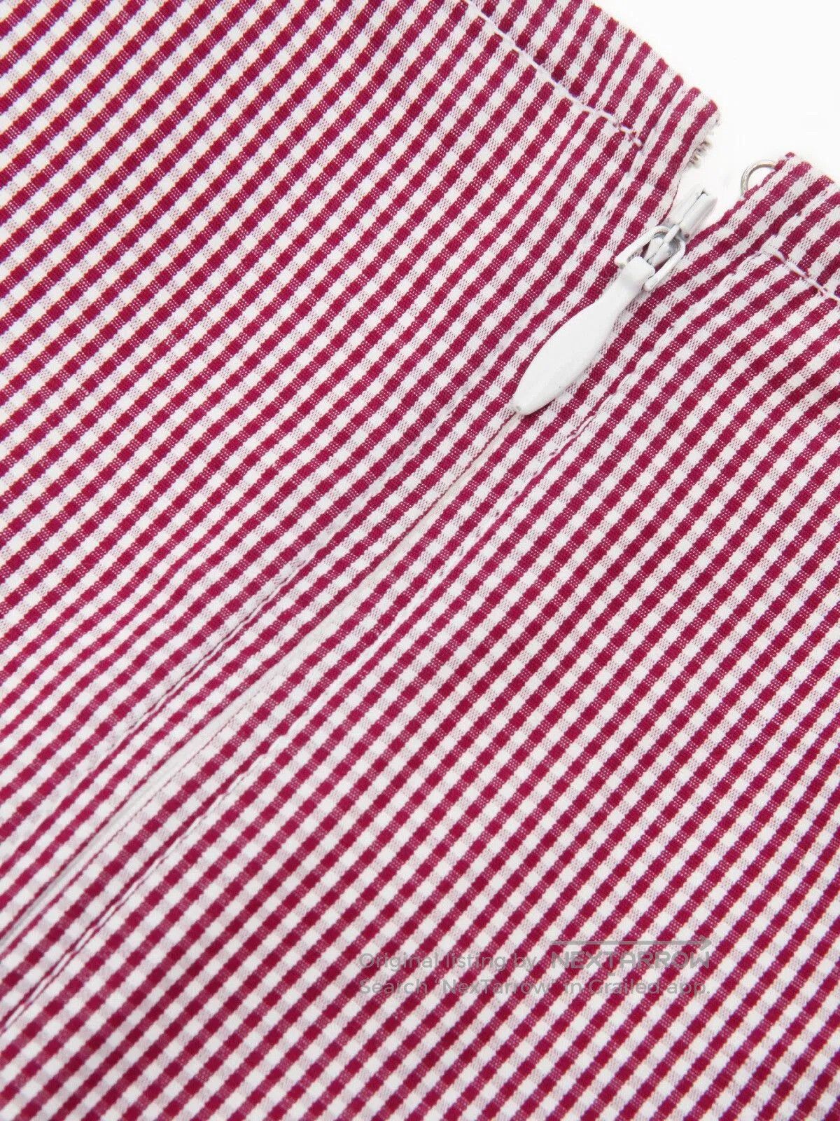 Celine Pink Checkered Dress from Old Celine. Size S / US 4 / IT 40 - 6 Thumbnail
