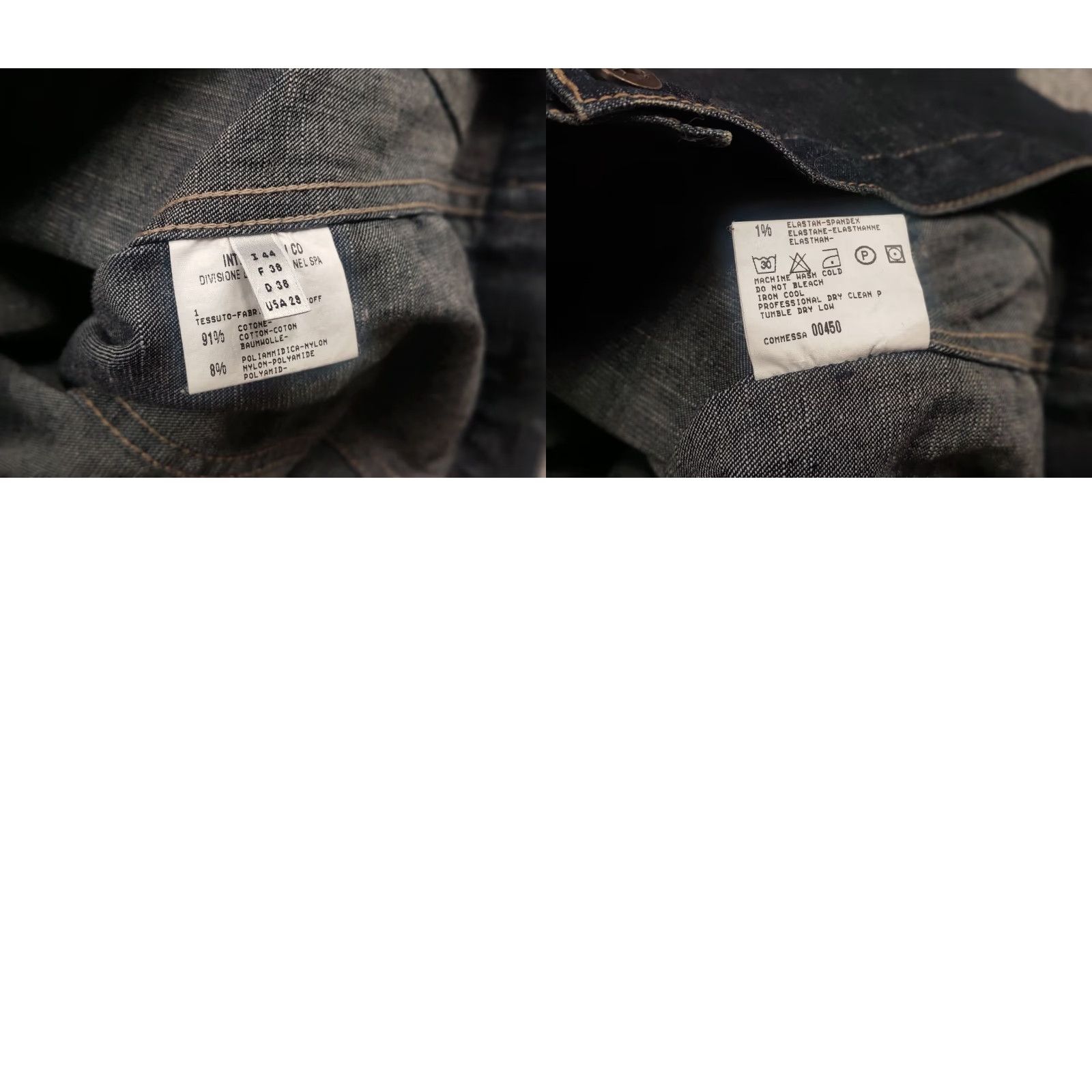 Vintage Marithe Francois Girbaud Denim Jacket Vintage Pocket fur collar Jacket Size M / US 6-8 / IT 42-44 - 10 Thumbnail