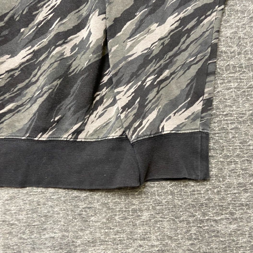 Nike Nike Hoodie Mens XL Black Gray Camo Logo Fleece Lined Kangaroo Pockets Winter Size US XL / EU 56 / 4 - 8 Thumbnail