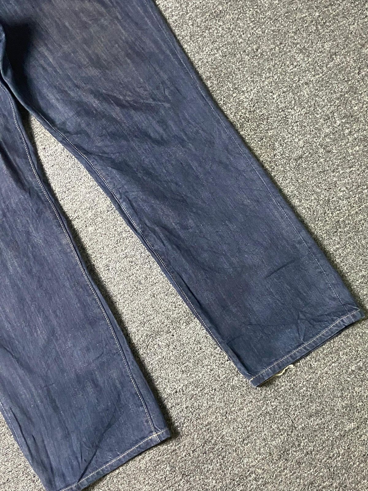 Japanese Brand × Vintage TOPVALU Japanese Brand Relaxed Fit Denim Jeans (132) Size US 36 / EU 52 - 5 Thumbnail