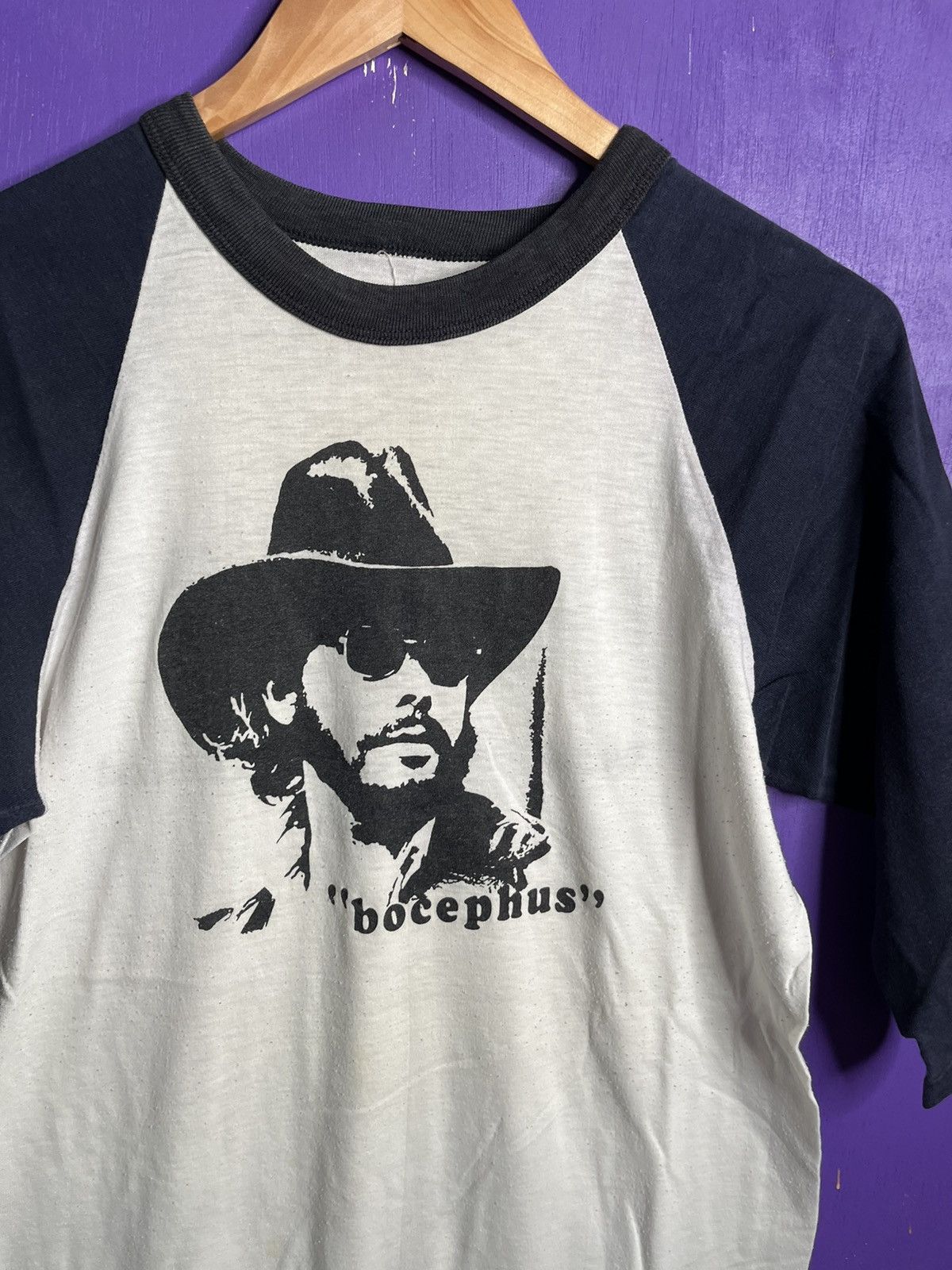 Band Tees × Vintage Vintage 80s Hank Williams Jr Bocephus tour tee Size US M / EU 48-50 / 2 - 3 Thumbnail
