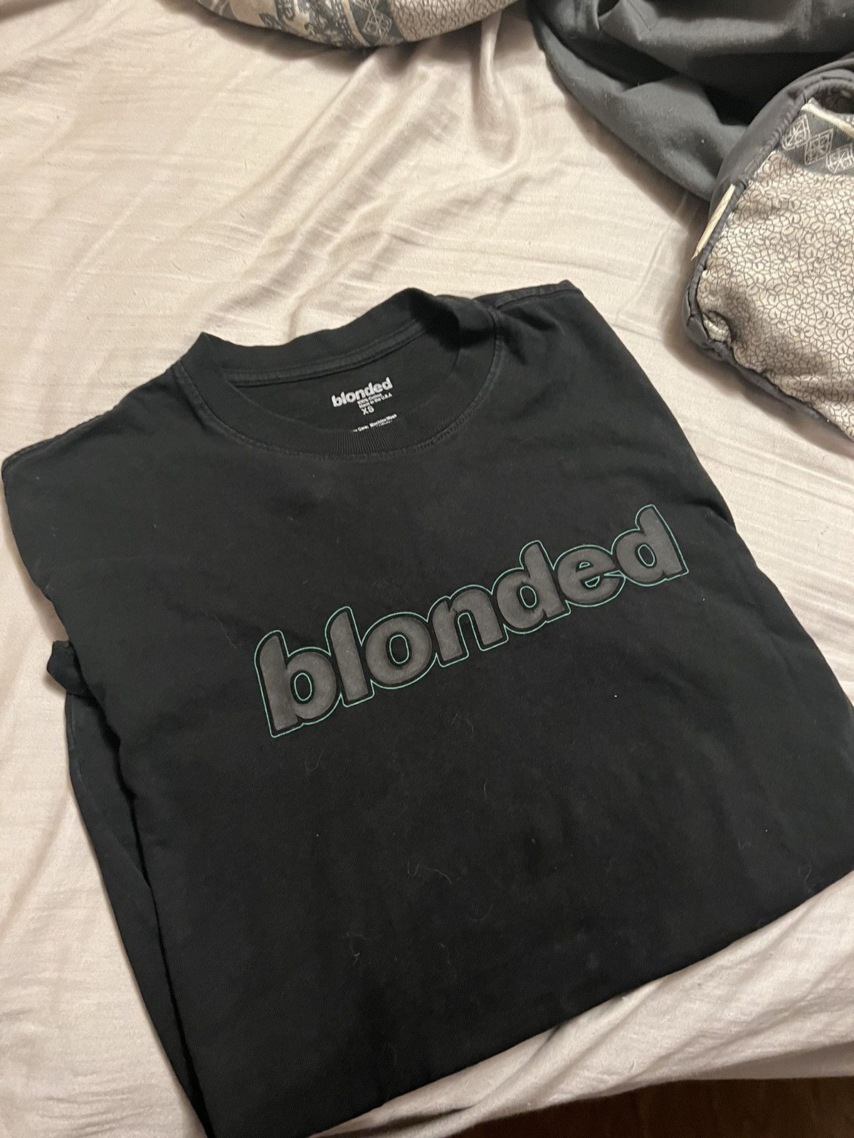 Frank Ocean BLONDED LOGO T-SHIRT - BLACK XS | Grailed