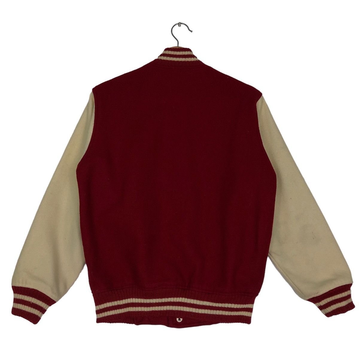 Japanese Brand 🔥90’s Vintage Wool Varsity Bomber Jacket Robe’s Oscar Japan Size US M / EU 48-50 / 2 - 8 Thumbnail
