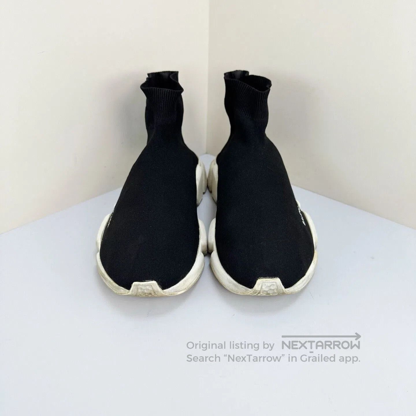 Balenciaga Balenciaga Letter Sock Shoes. Size US 10 / EU 43 - 2 Thumbnail