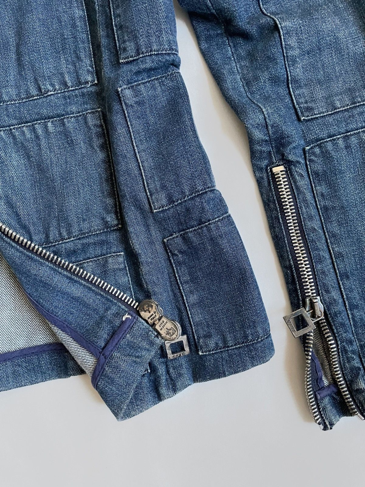 Vintage Vintage Archive Exte denim jakcet 2000s Size M / US 6-8 / IT 42-44 - 7 Thumbnail