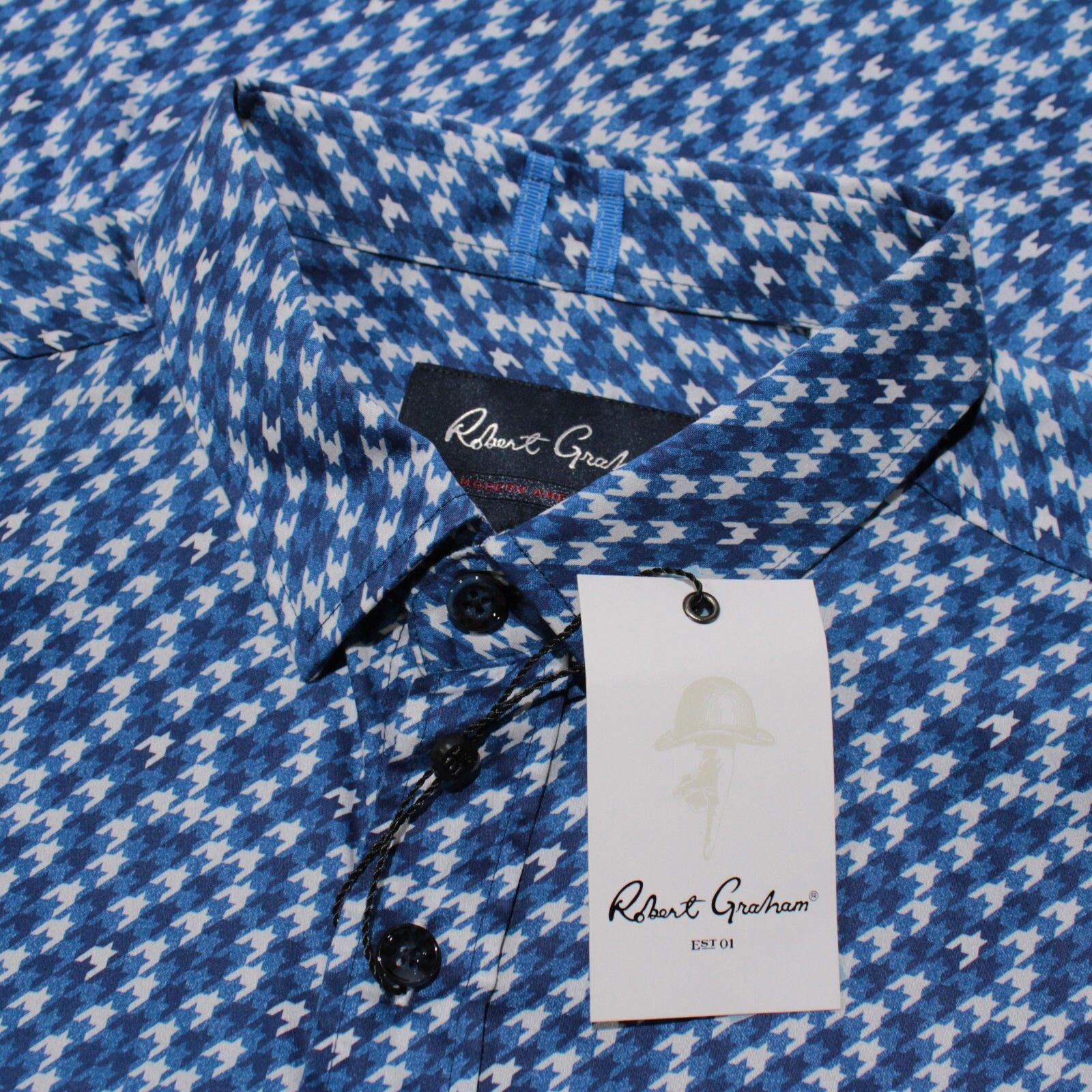 Robert Graham Robert Graham New with tags Shirt Size XL US In Blue Size US XL / EU 56 / 4 - 1 Thumbnail