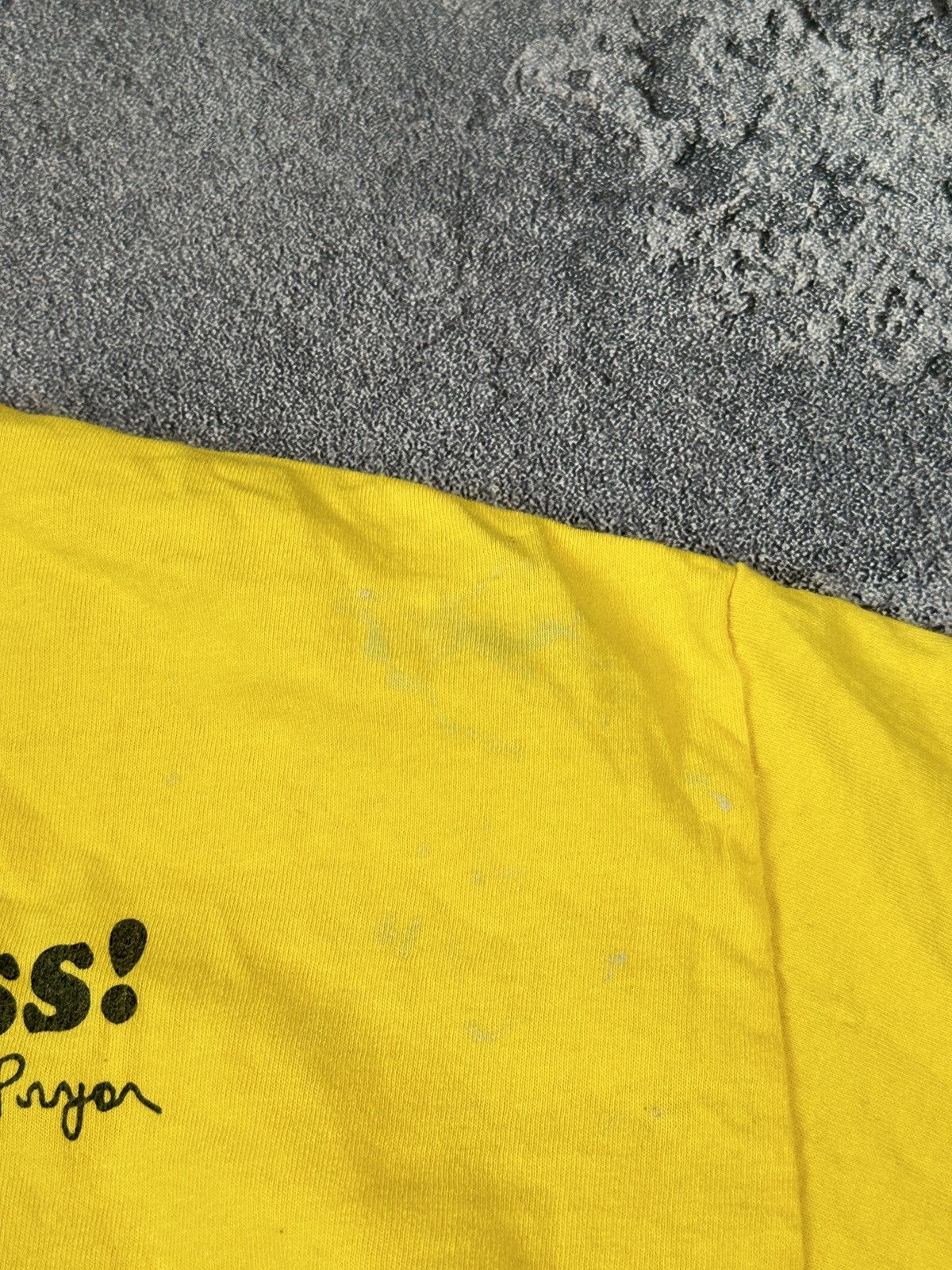 Other Pryor 2006 “I’ll Kick You Ass!” Adult Humor Yellow T-Shirt Size US L / EU 52-54 / 3 - 6 Thumbnail