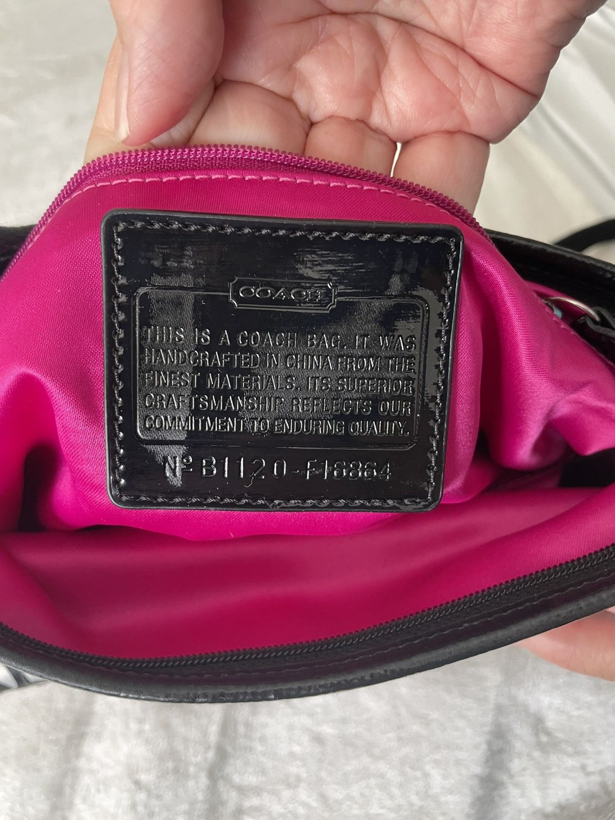 Coach Coach Flower Graffiti Cross Body Bag Size ONE SIZE - 8 Thumbnail